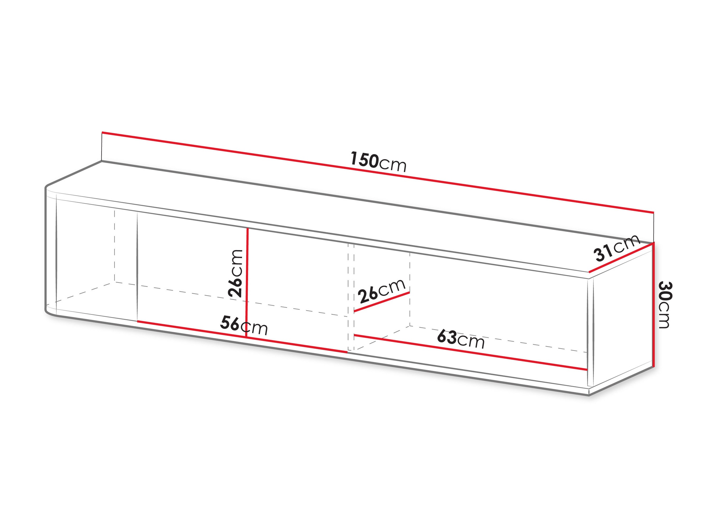 TV-meubel Dormele 101
