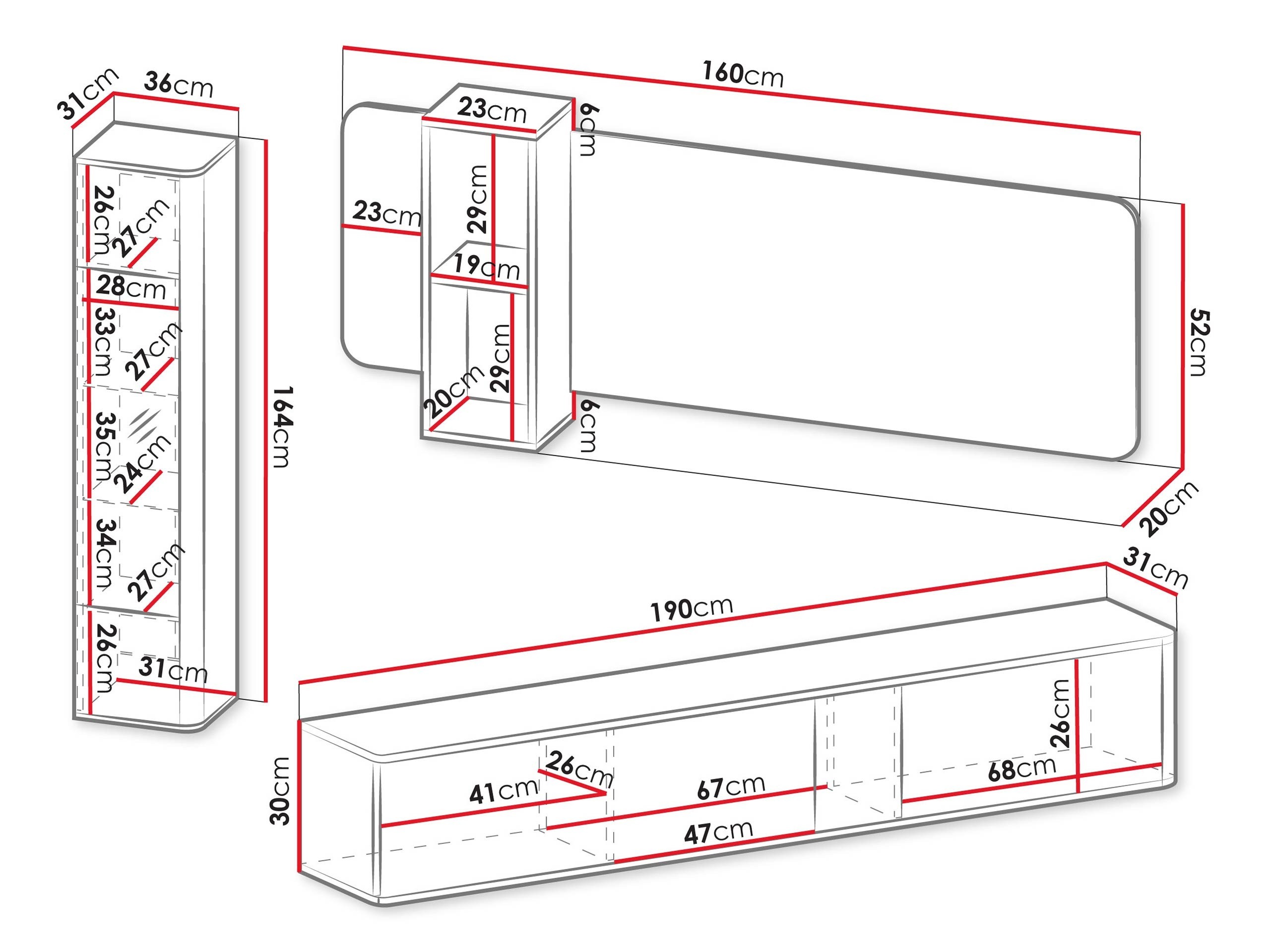 Woonkamerset Dormele 106
