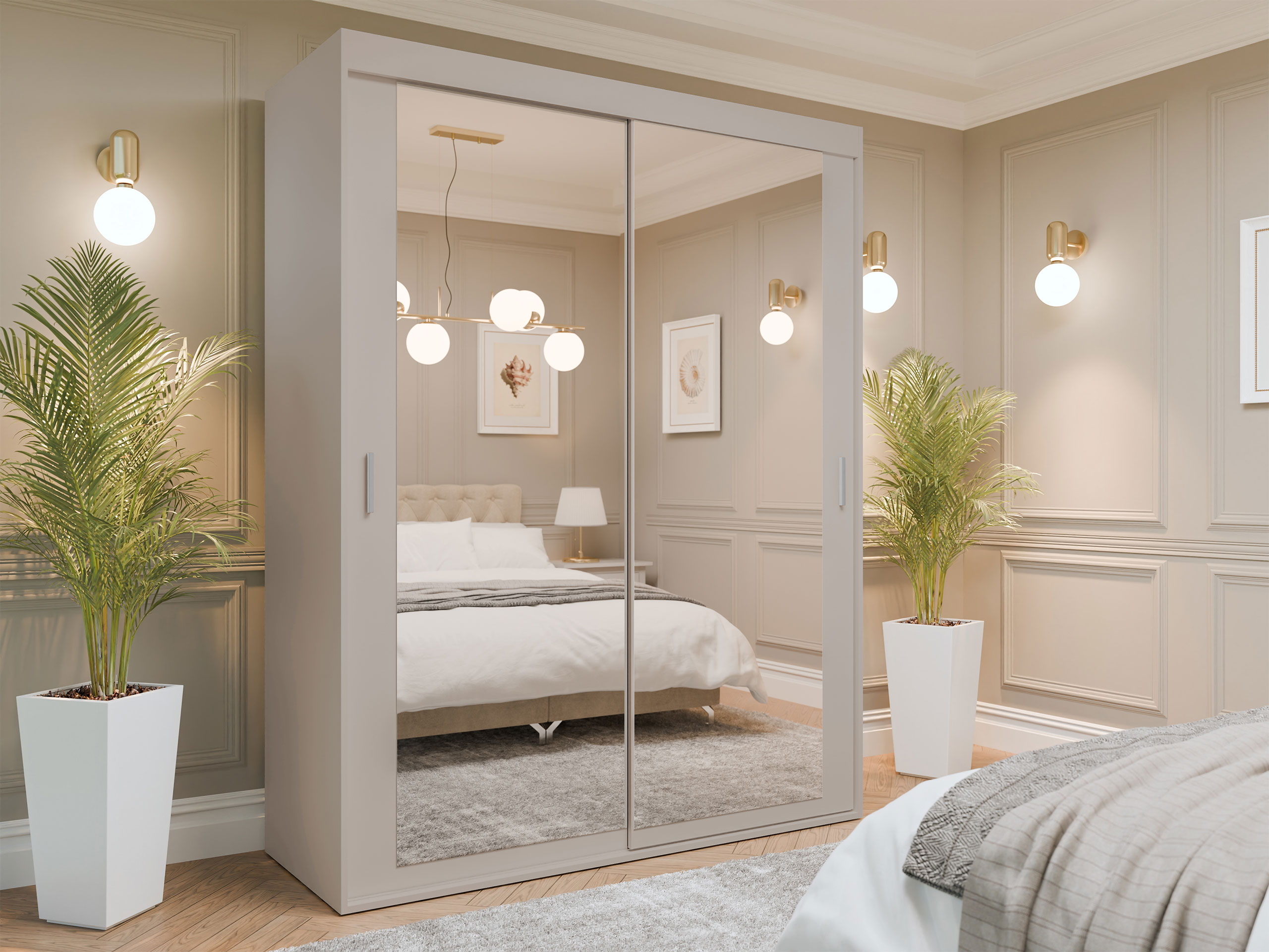 Kledingkast Apopka 103 (Kasjmier)