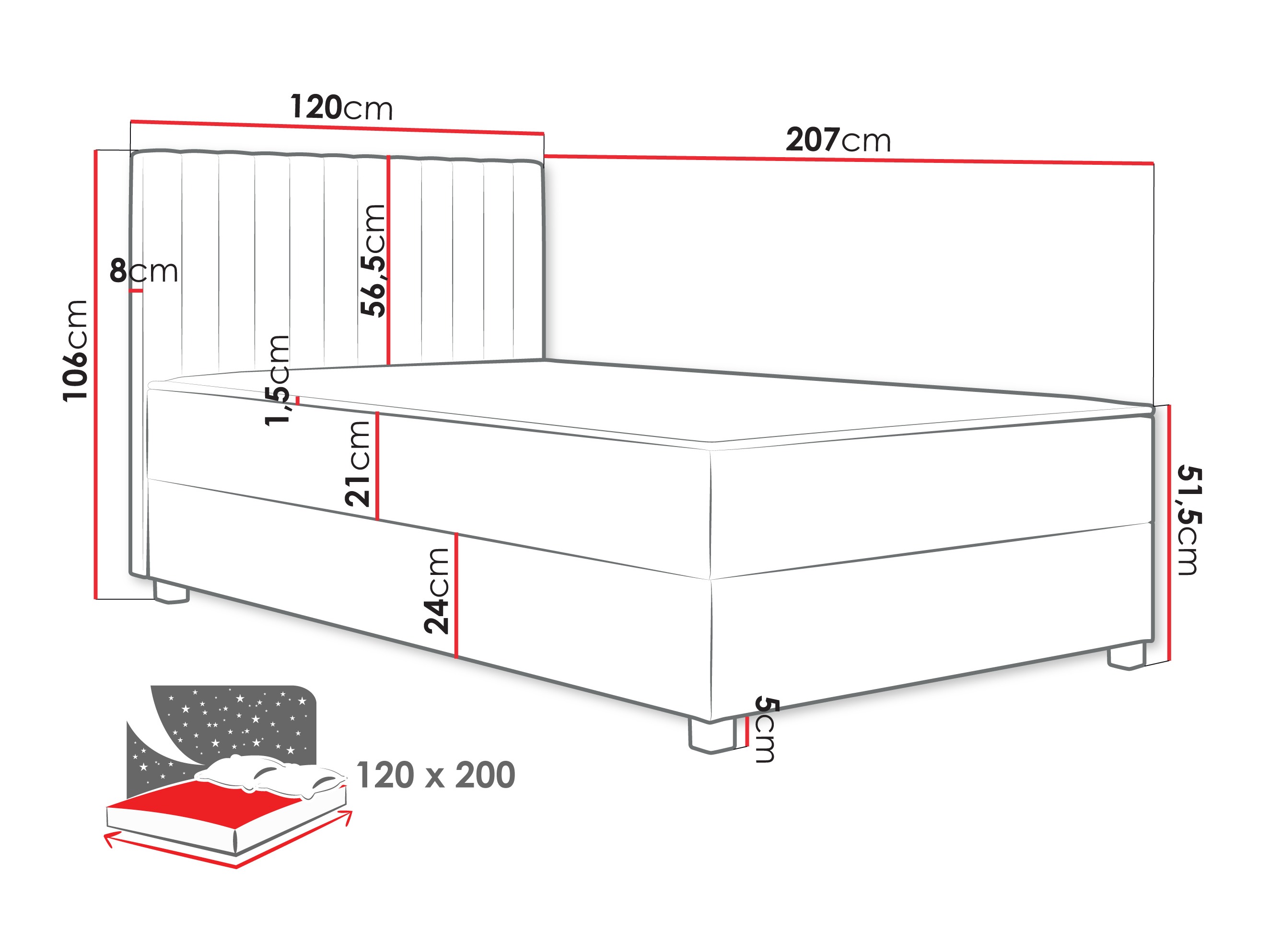 Boxspring Soral (Manila 09)