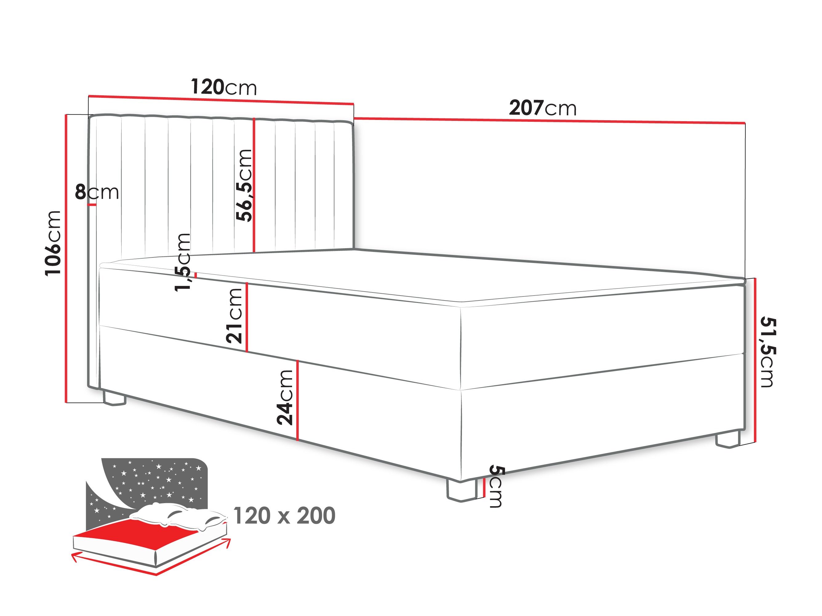 Boxspring Soral (Manila 16)