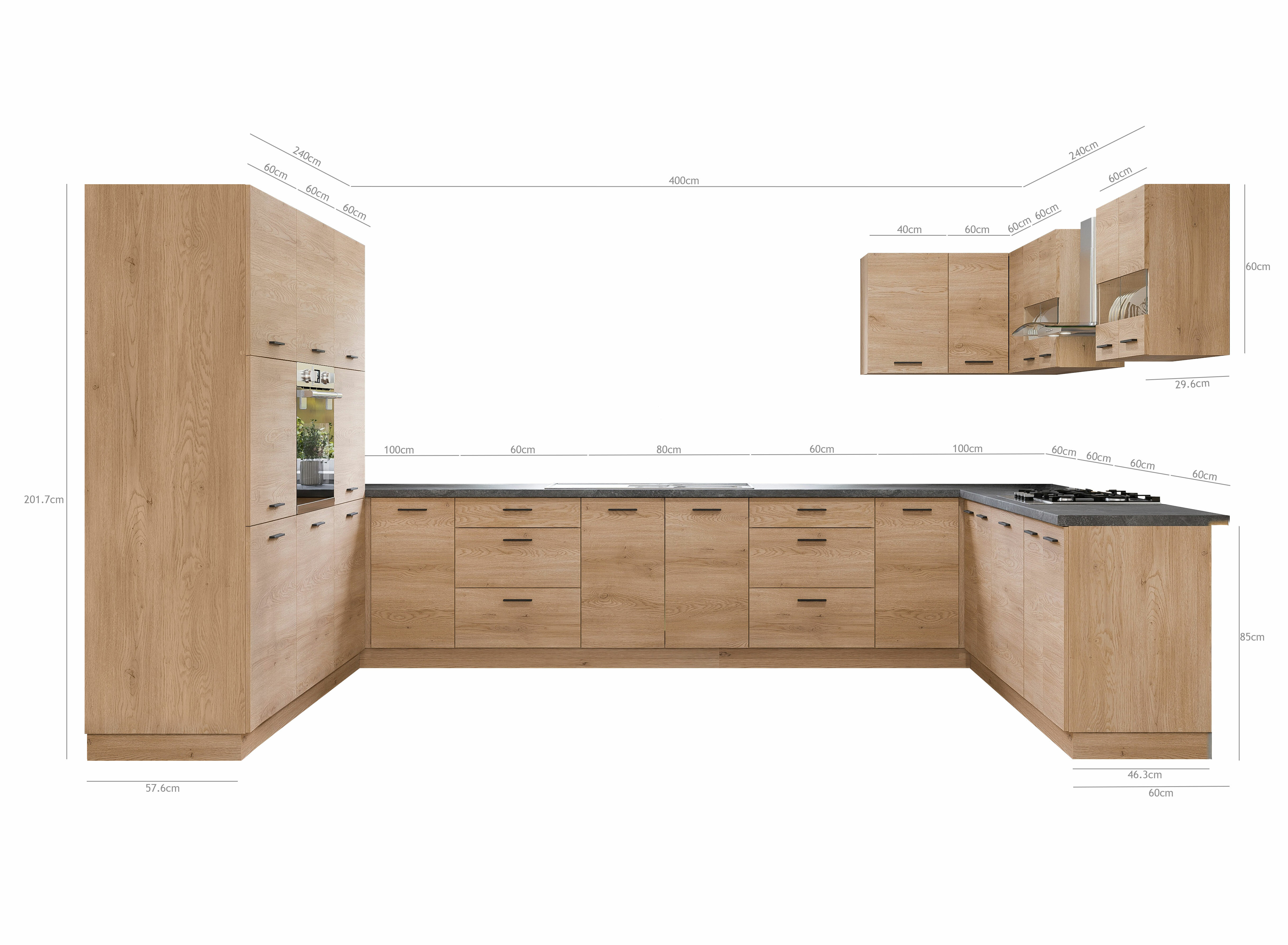 Modulaire keukenset Ati Torro 133
