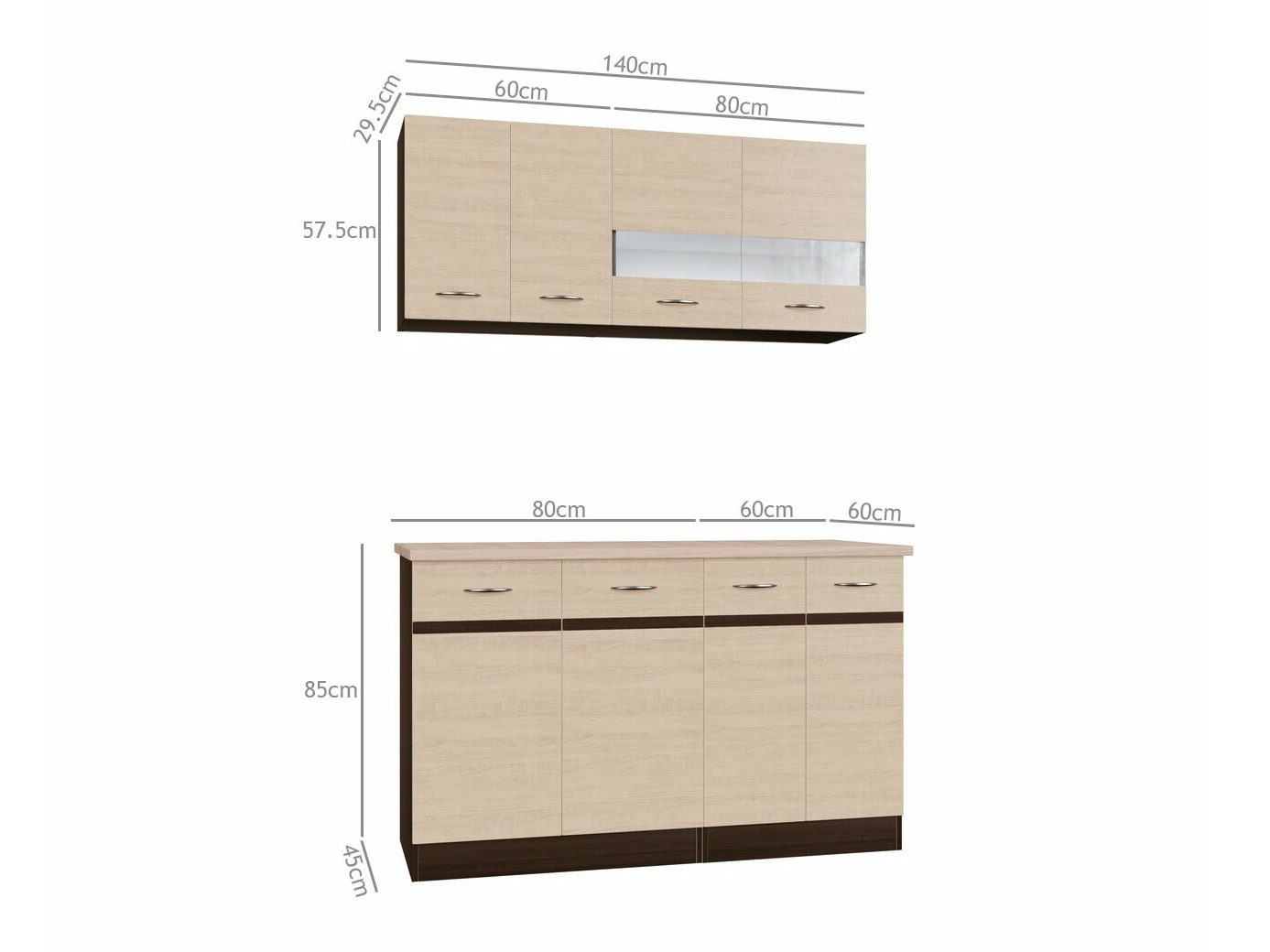 Modulaire keukenset Eli Light 117
