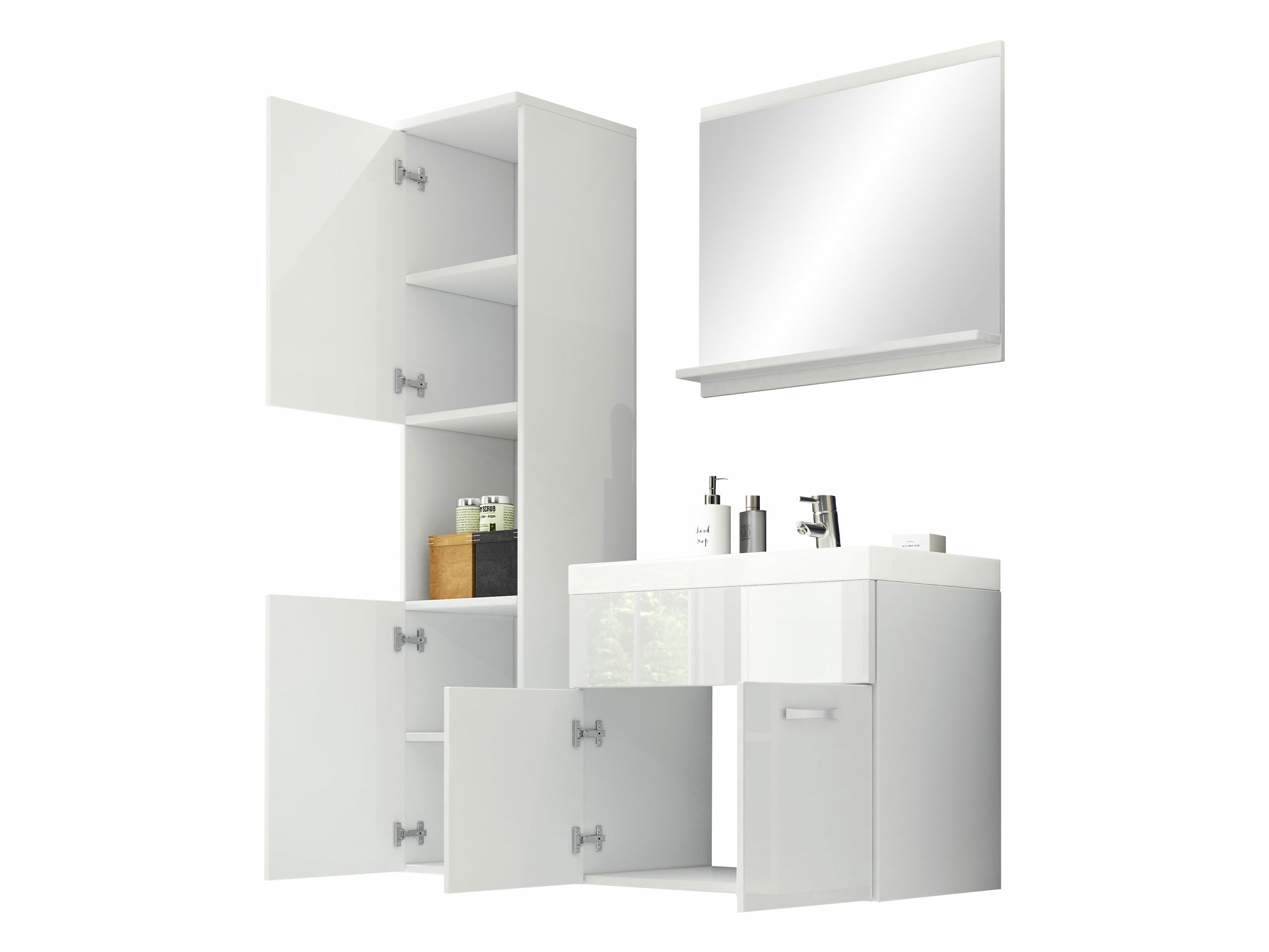 Badkamerset Sarasota 122 (Grafiet)