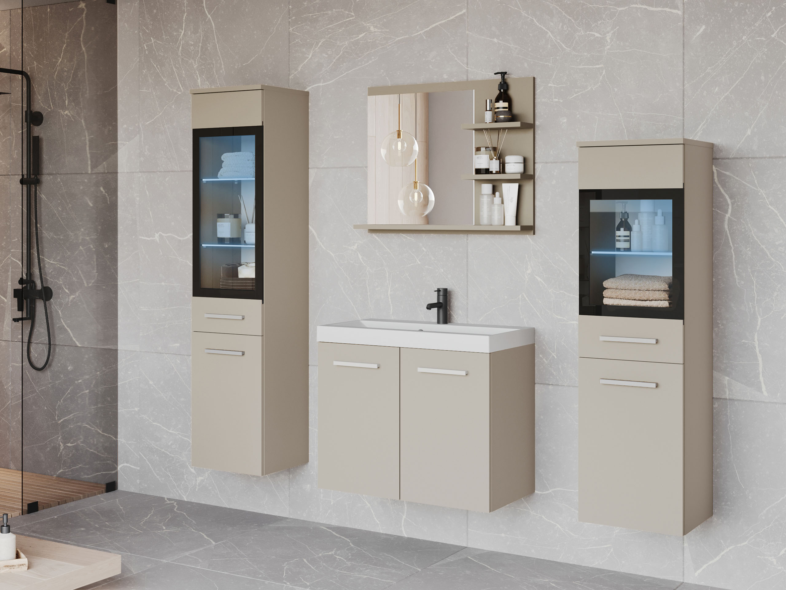 Badkamerset Sarasota 141 (Kasjmier)