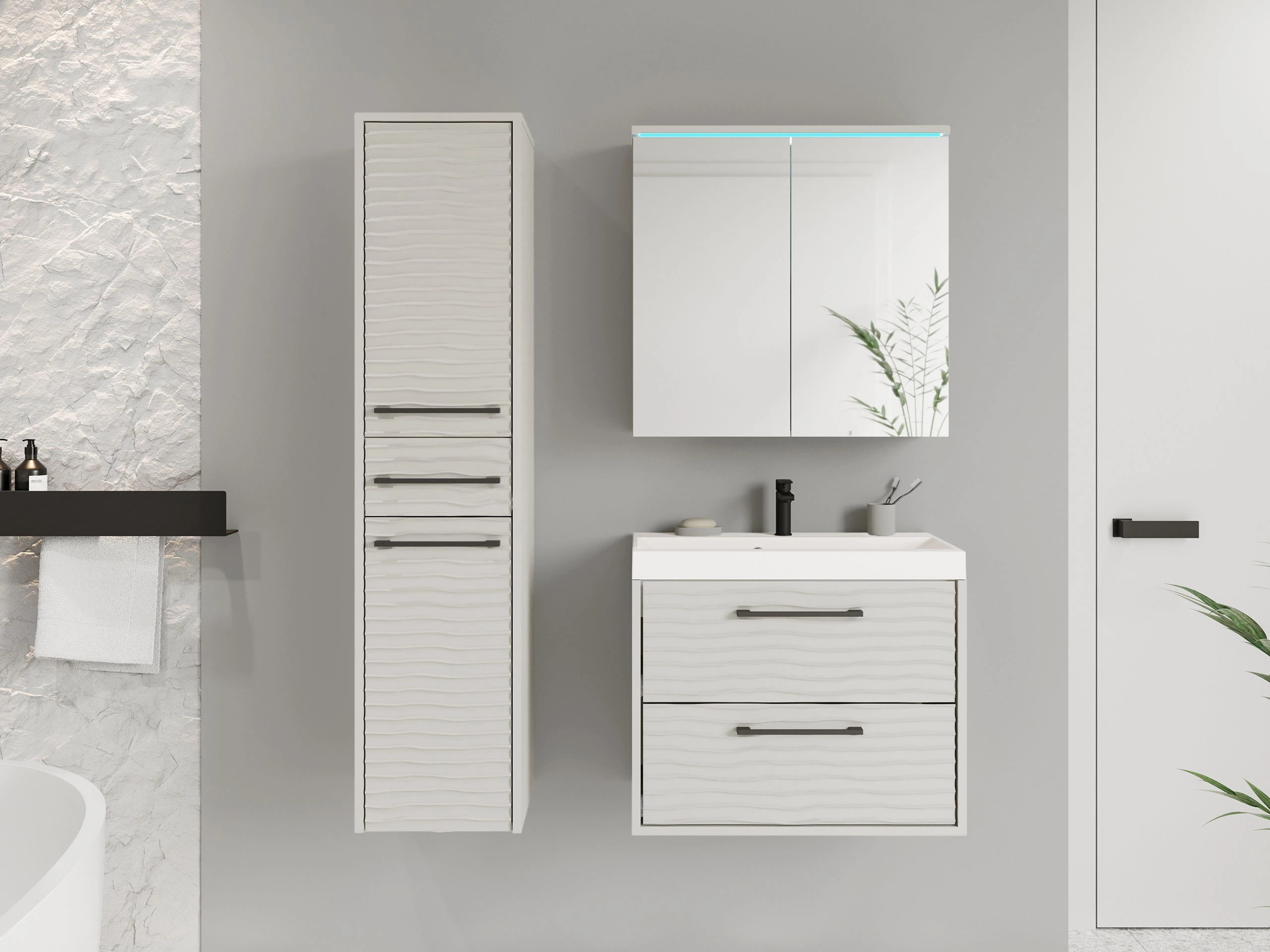 Badkamerset Sarasota 173 (Kasjmier)