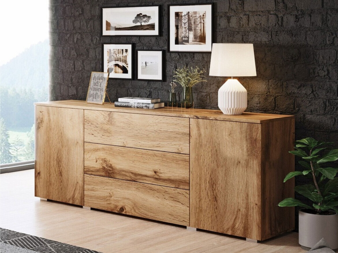 Ladekast Sarasota 129 (Wotan eik)