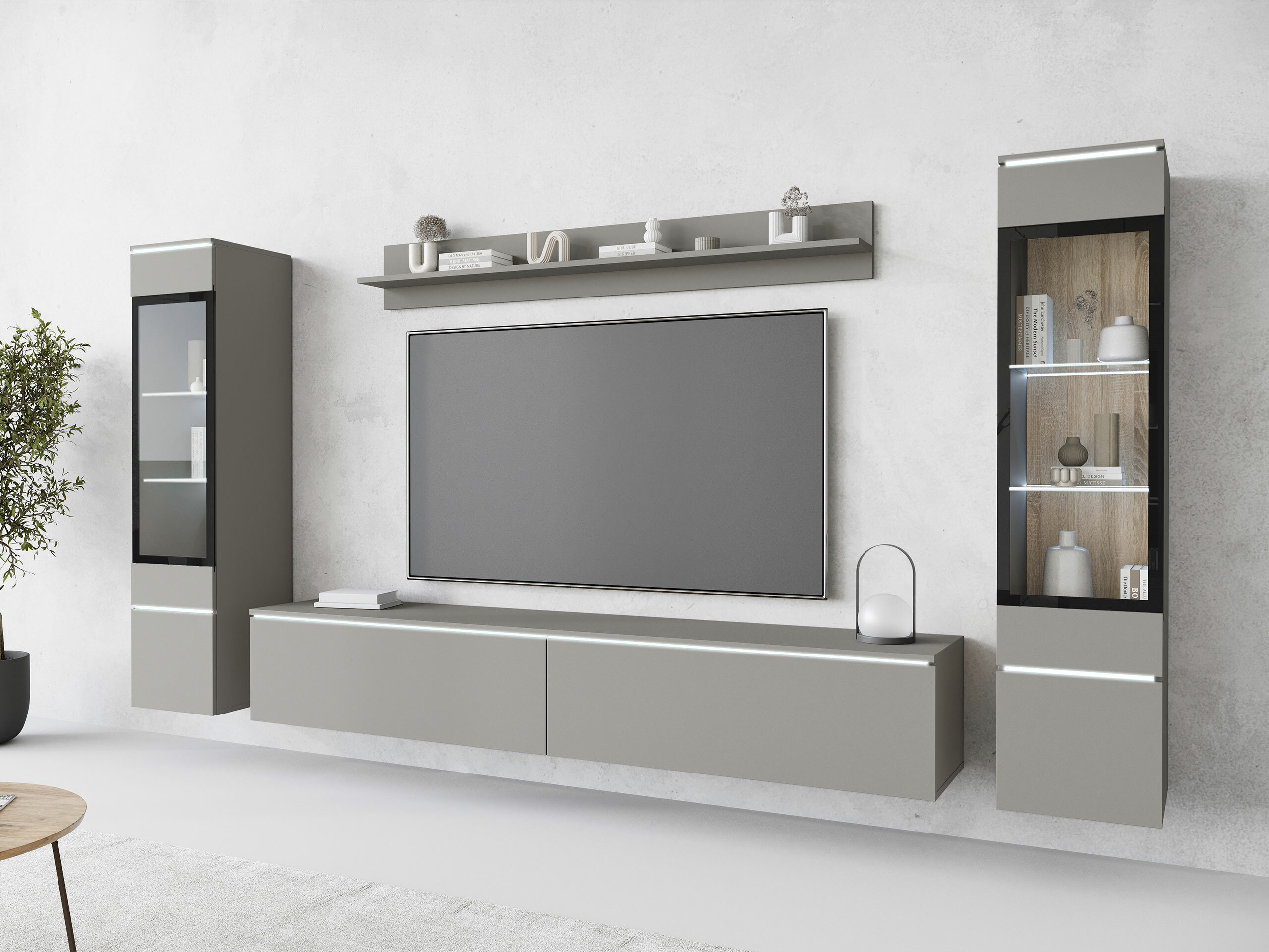 Woonkamerset Sarasota 126 (Grijs)