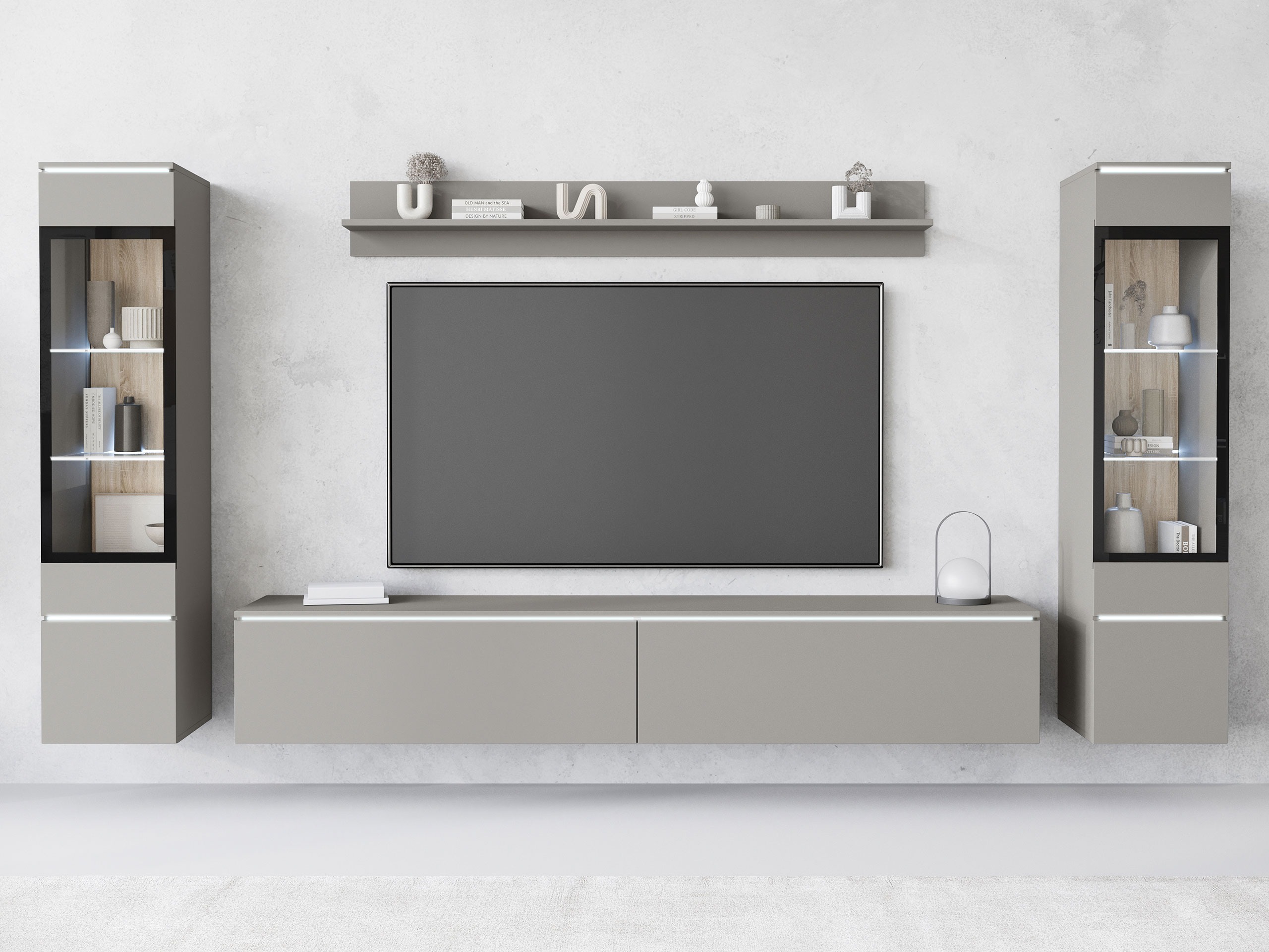 Woonkamerset Sarasota 126 (Grijs)