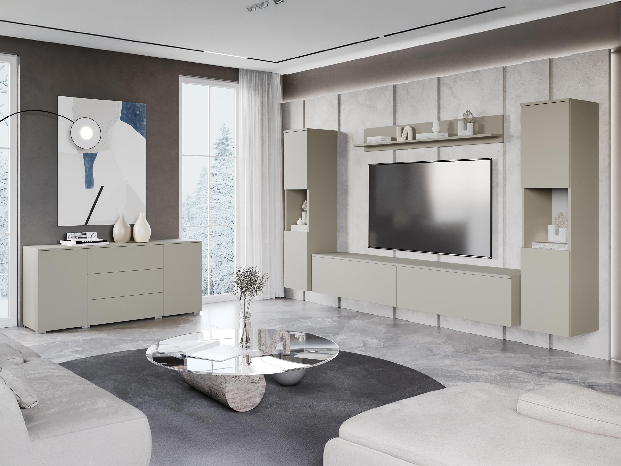 Woonkamerset Sarasota 133 (Kasjmier)