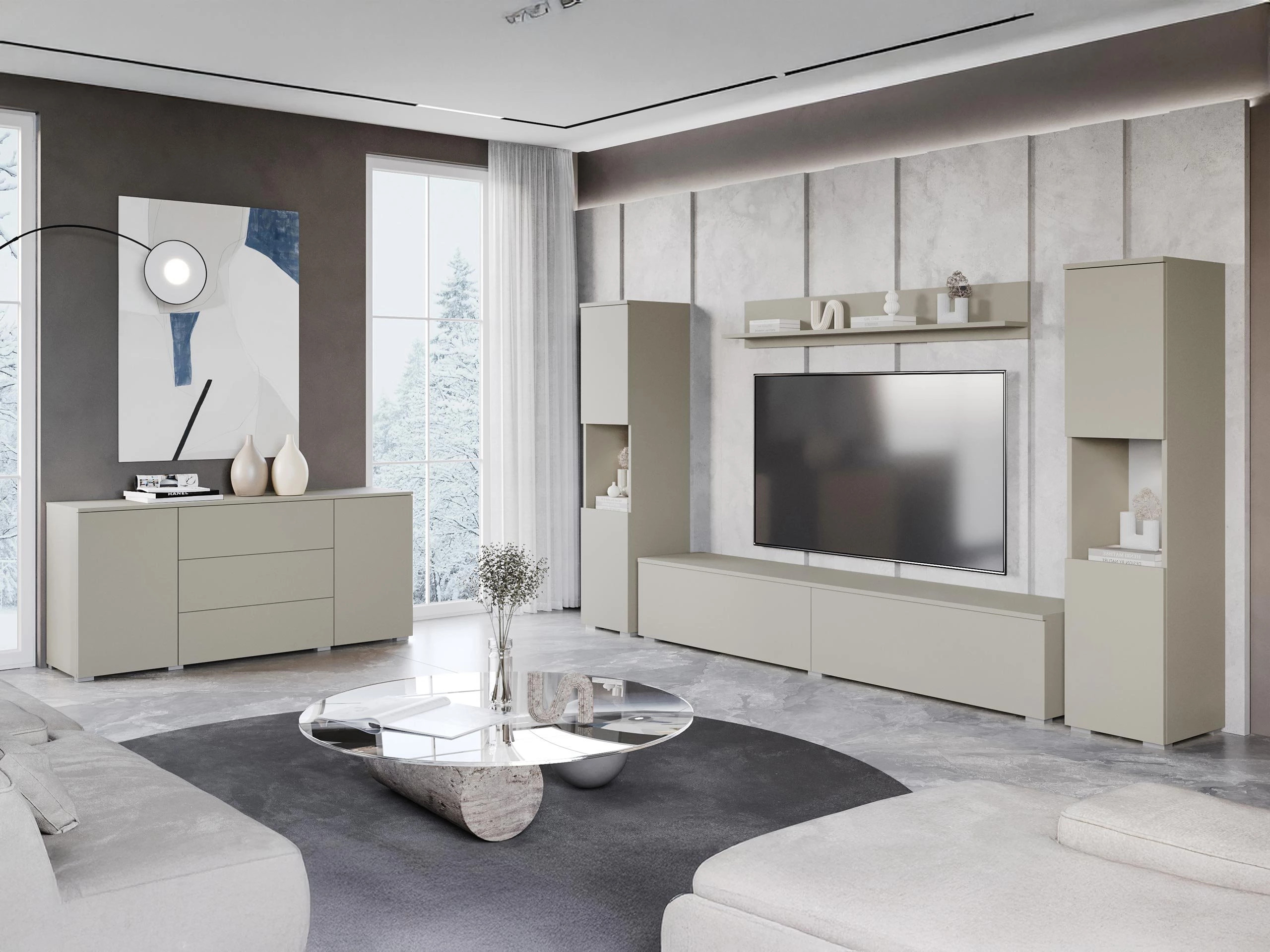 Woonkamerset Sarasota 133 (Kasjmier)