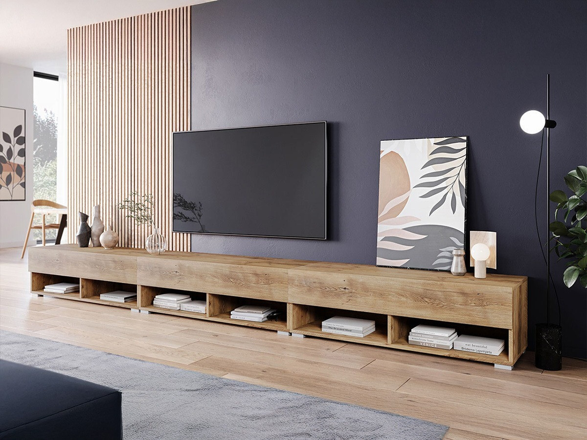 TV-meubel Sarasota 144 (Kastanje)