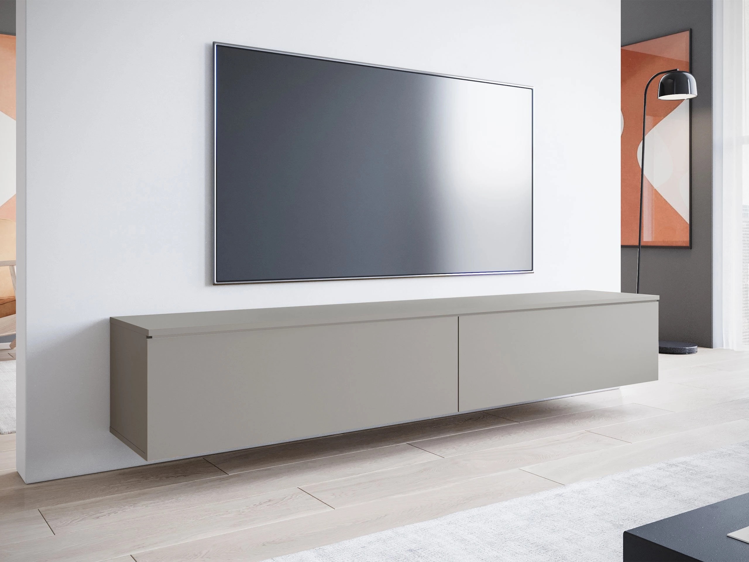 TV-meubel Scientia I (Grijs)