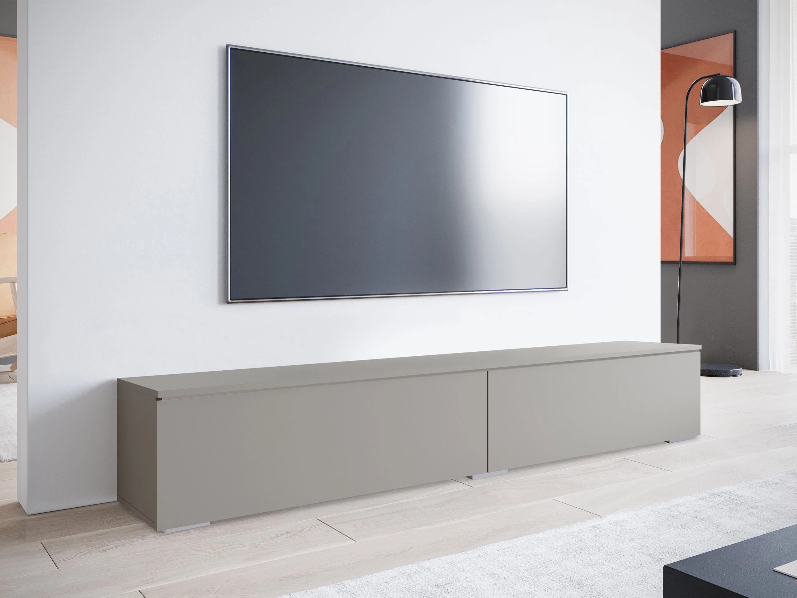 TV-meubel Scientia I (Grijs)