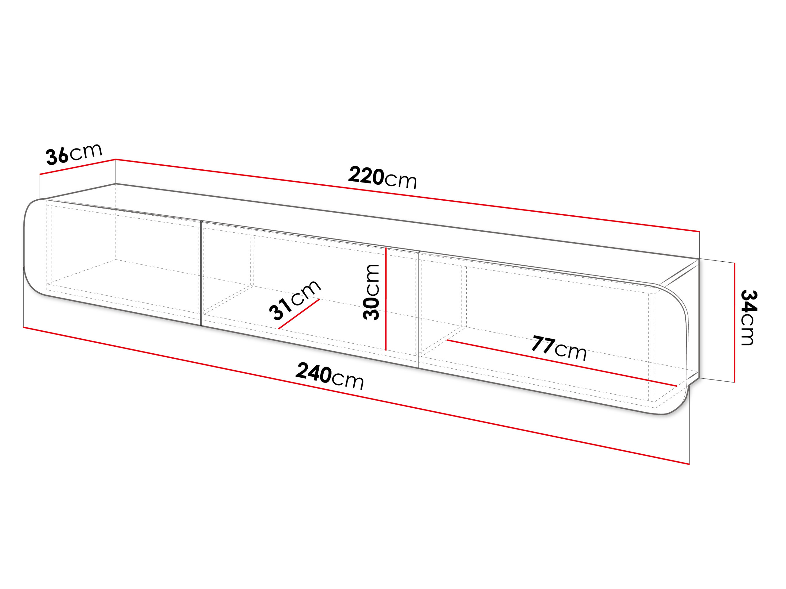 TV-meubel Kingston 179