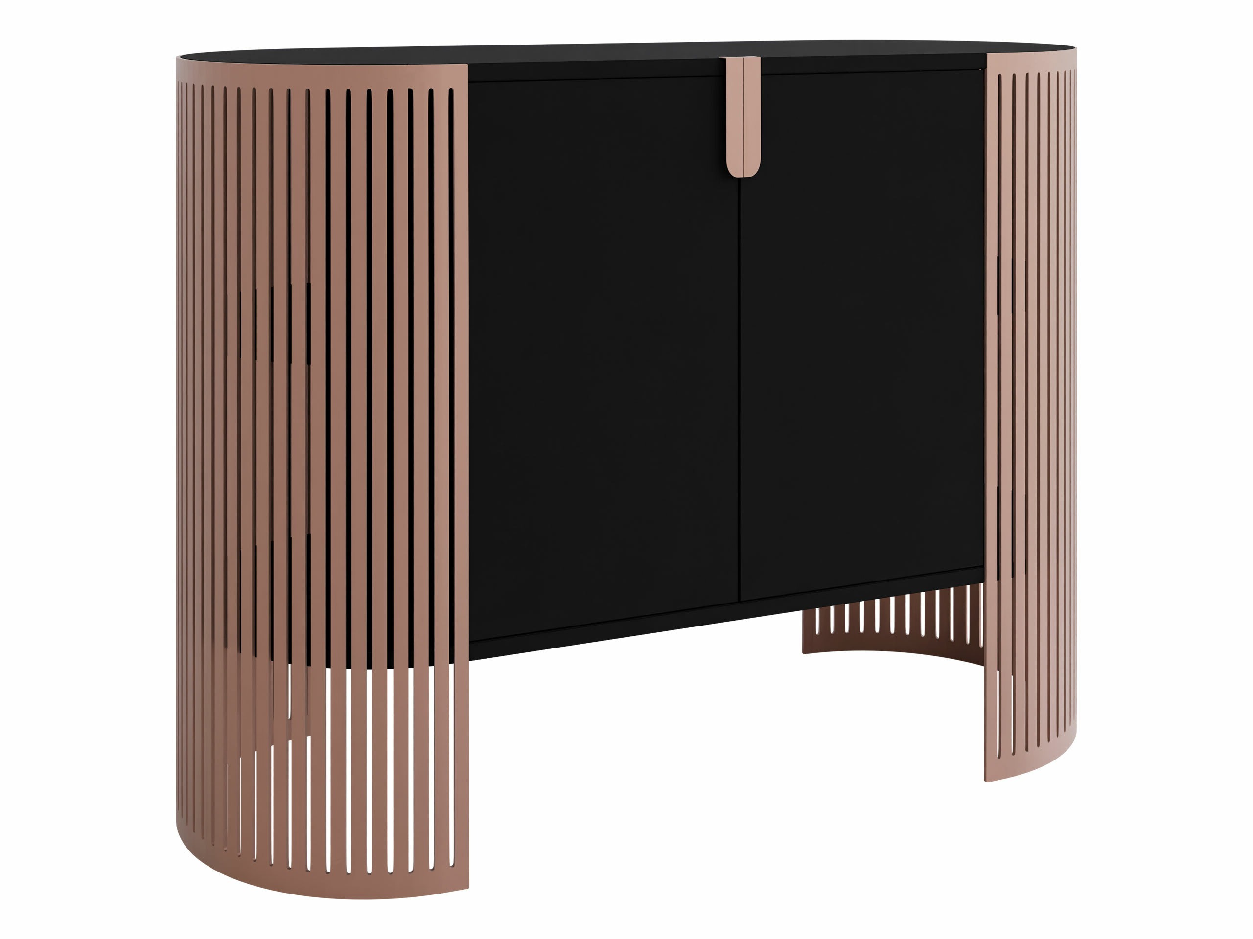 Dressoir Civer I (Roze + Zwart)
