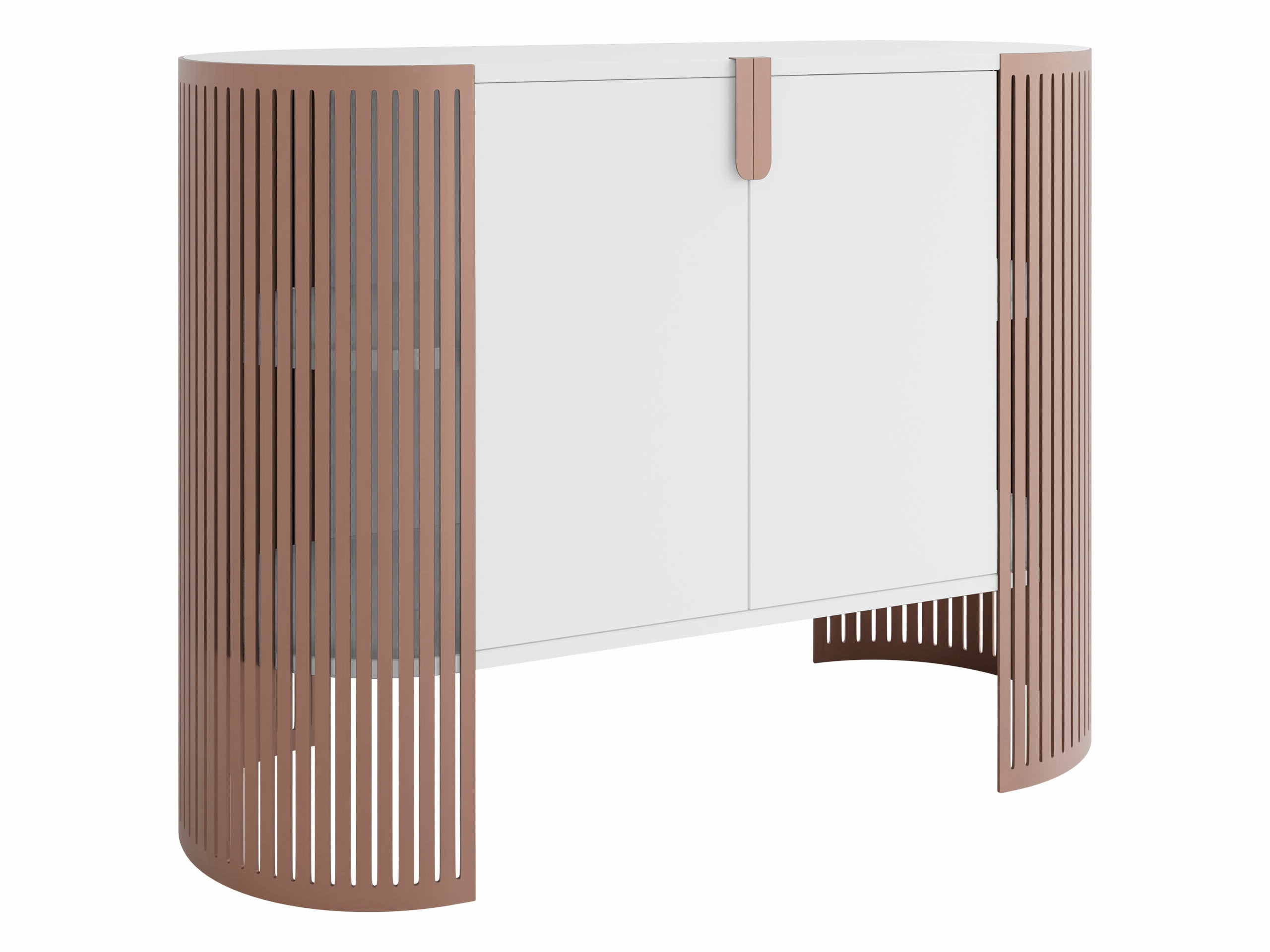 Dressoir Evanola 114 (Roze + Wit)