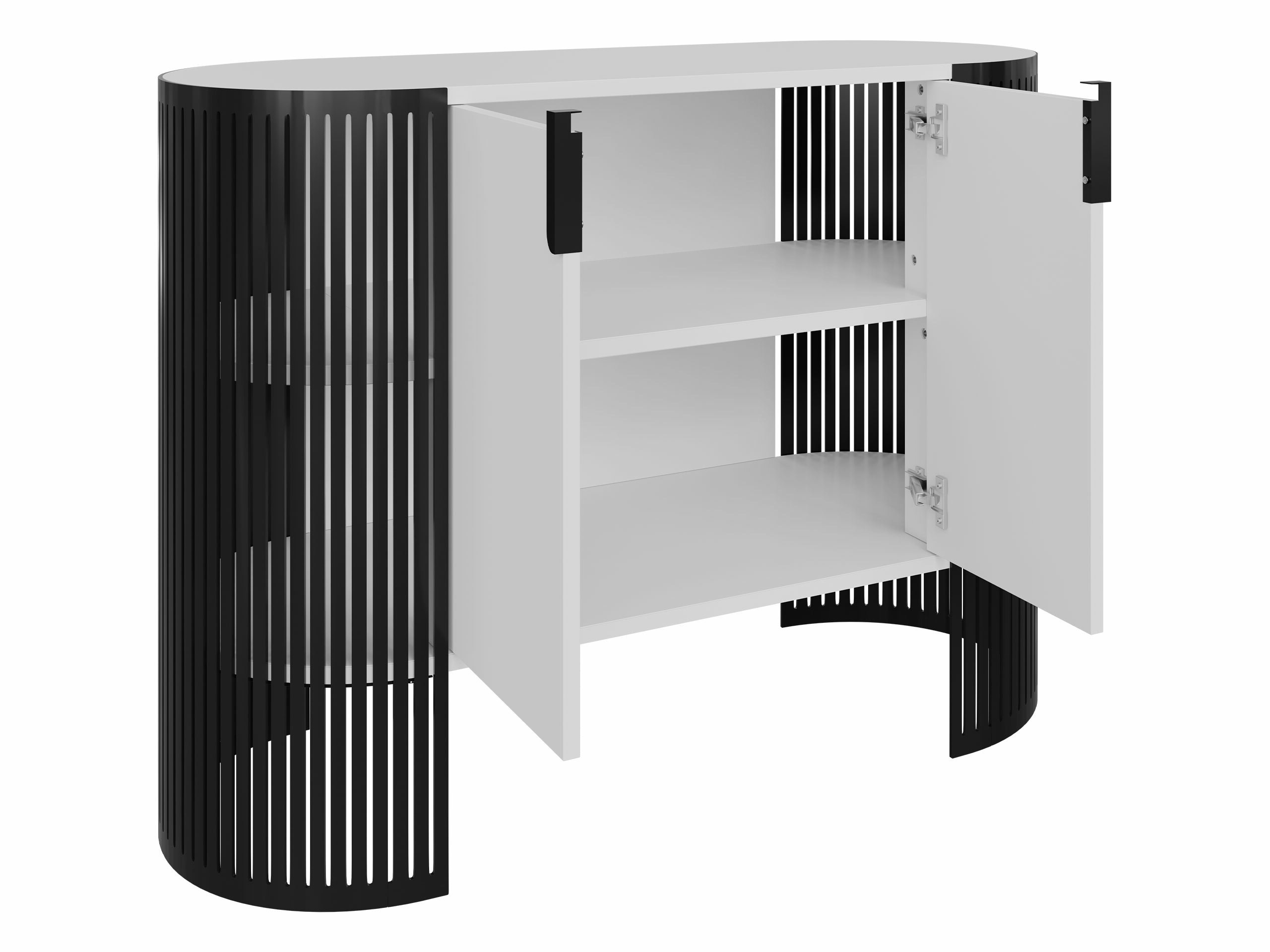 Dressoir Oswego 141 (Roze + Wit marmer)