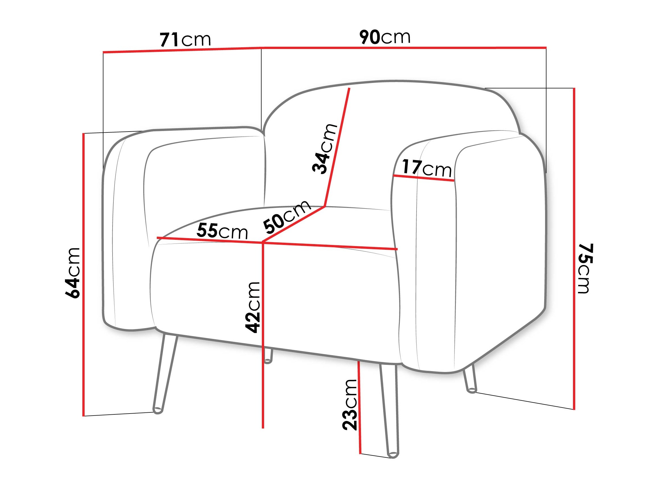Fauteuil Comfivo 486 (Uttario Velvet 2978)