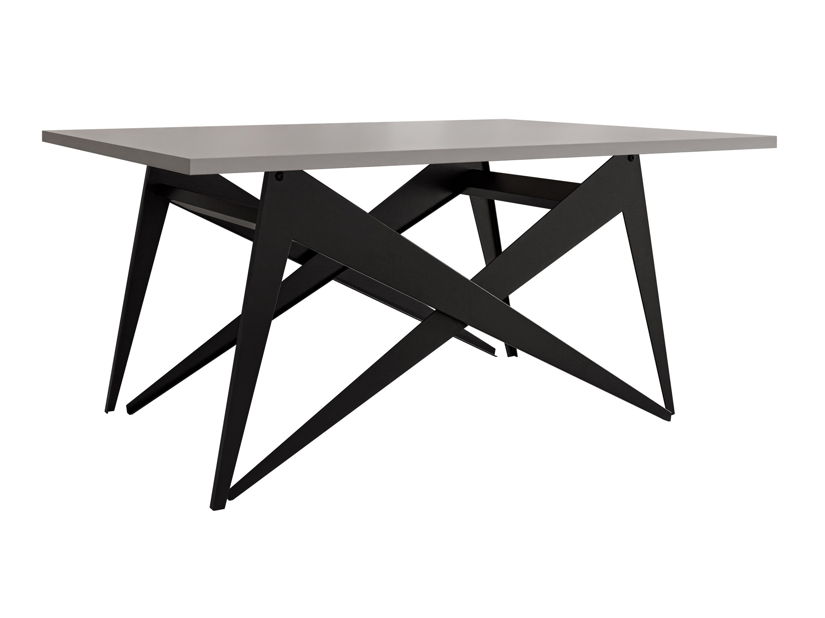 Transformeerbare salontafel Oswego 150 (Grafiet + Zwart)