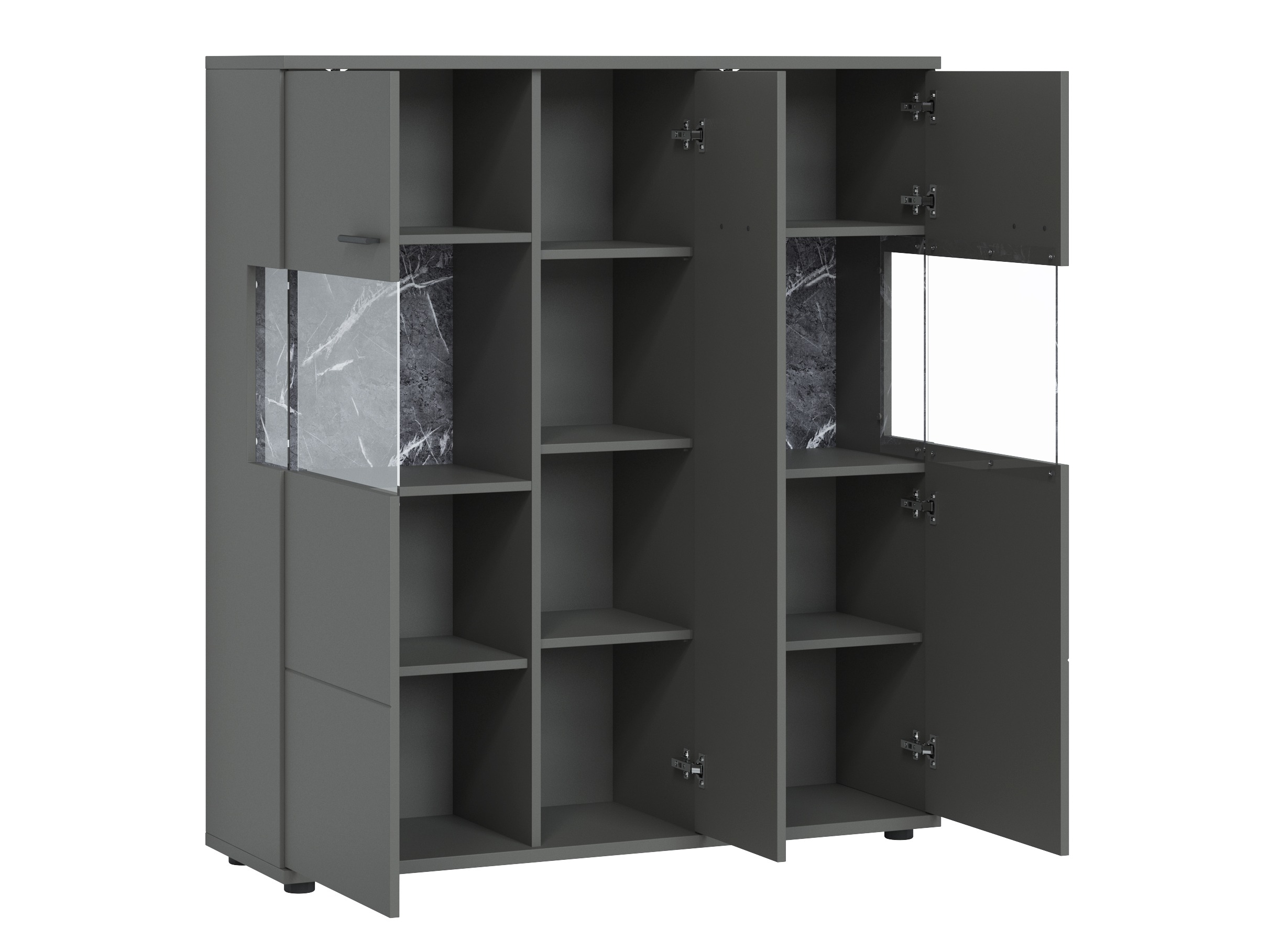 Boekenkast Ontario 169 (Grafiet)