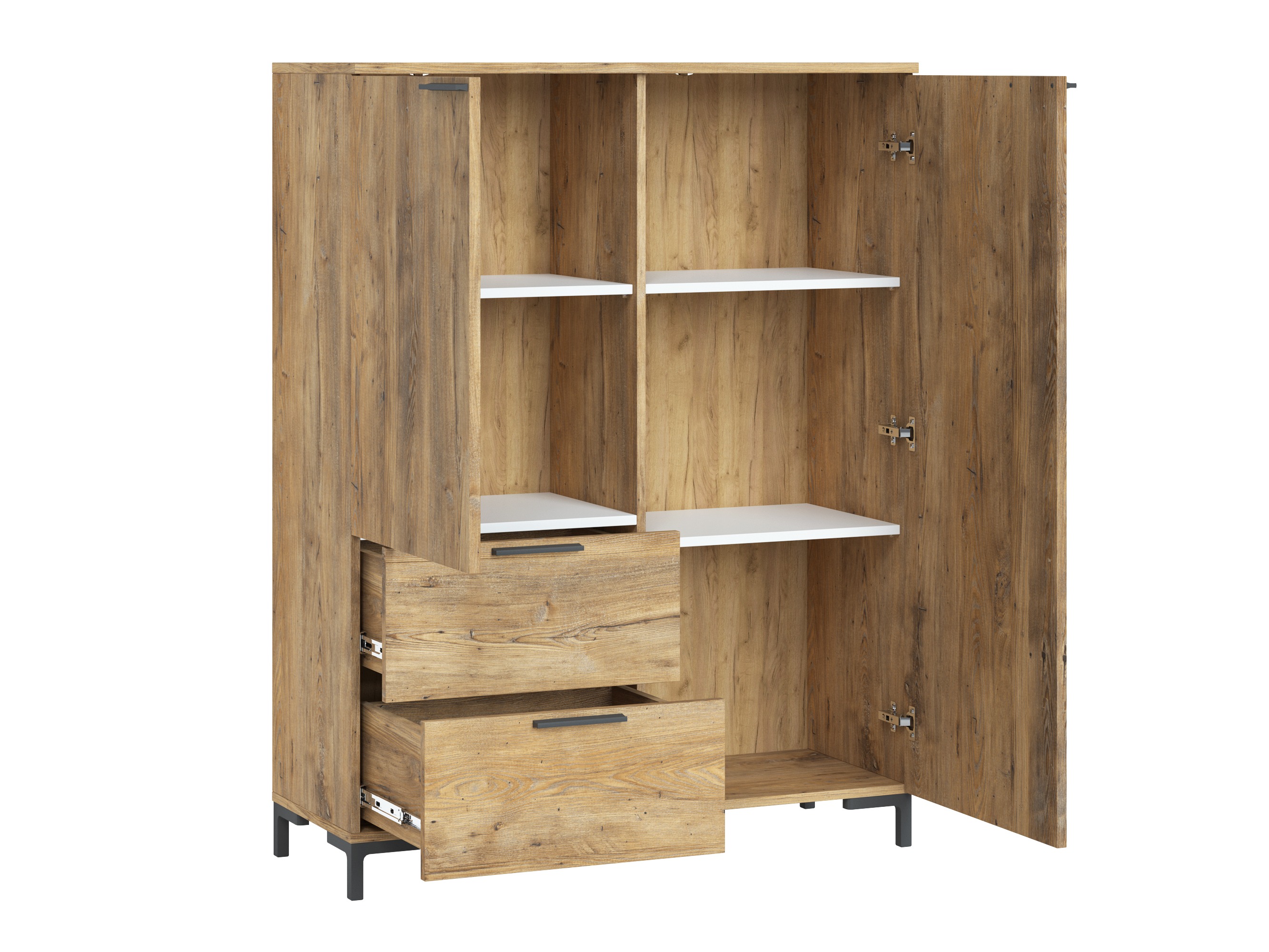 Boekenkast Salnola 100 (Kastanje)