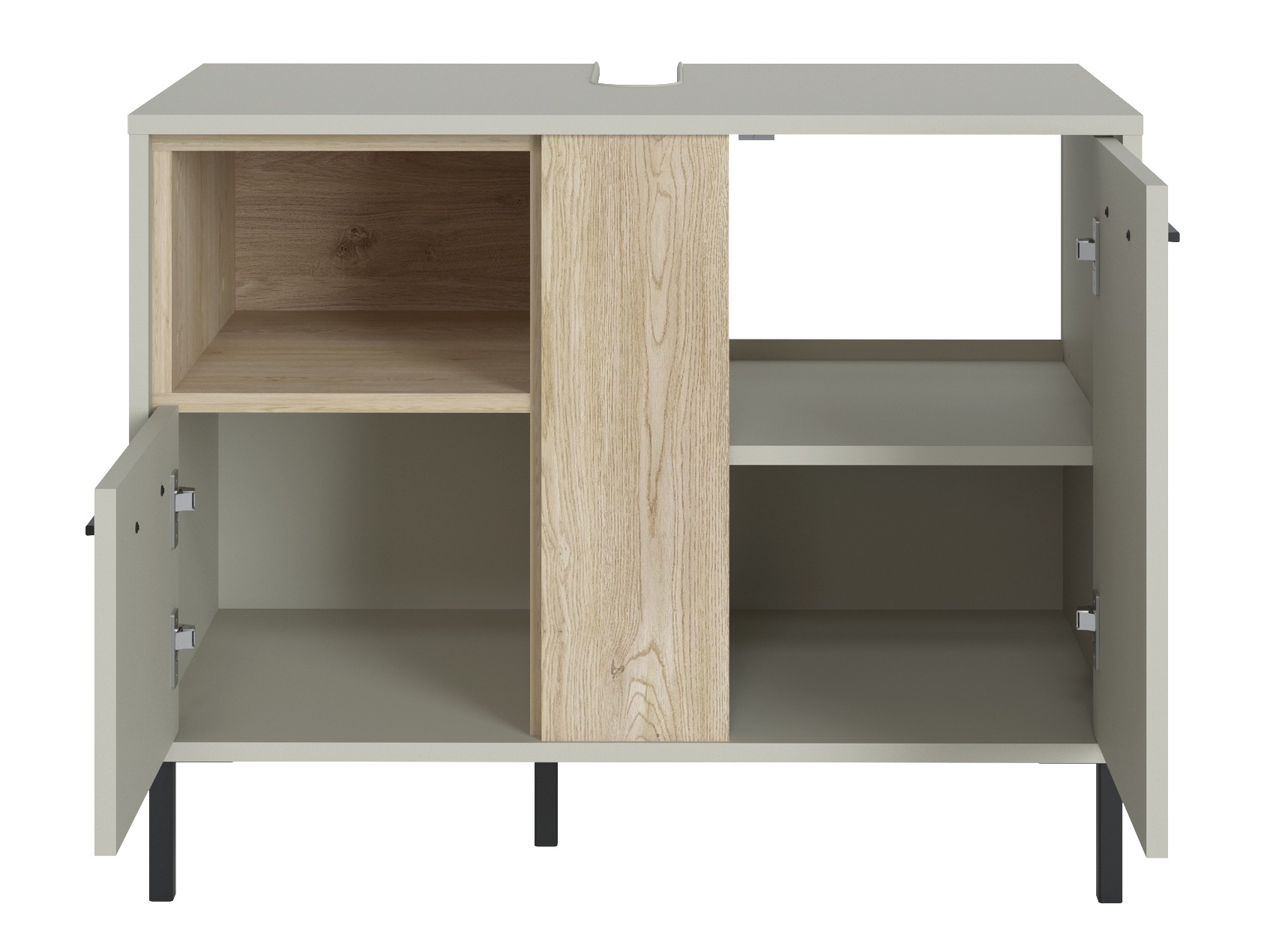 Staand badkamermeubel voor een wastafel Camelbu 100