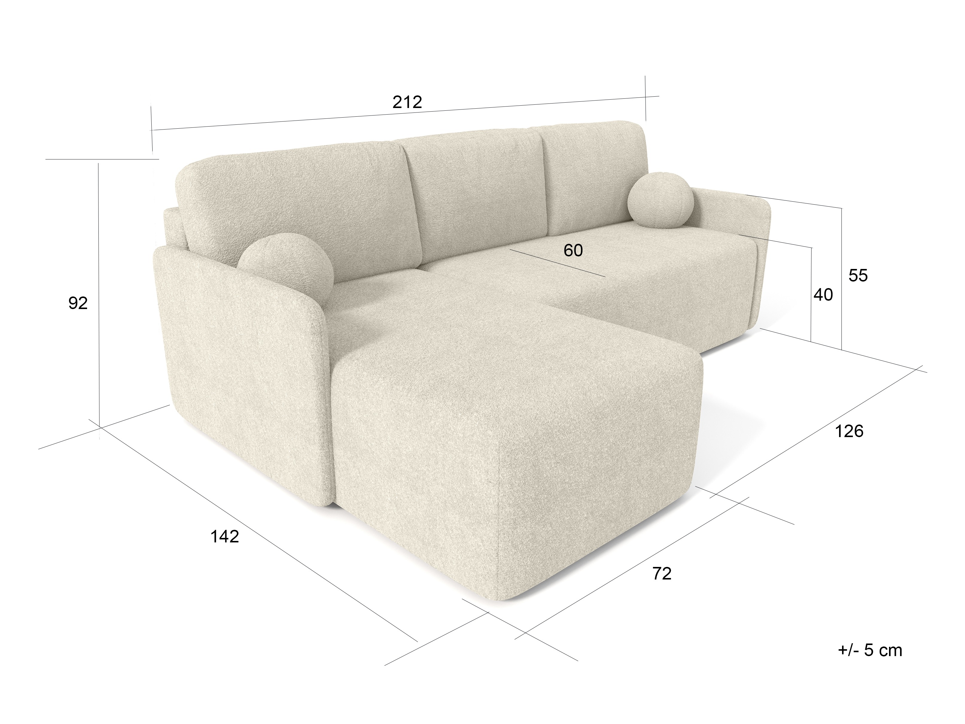 Hoekbank Greensboro 106