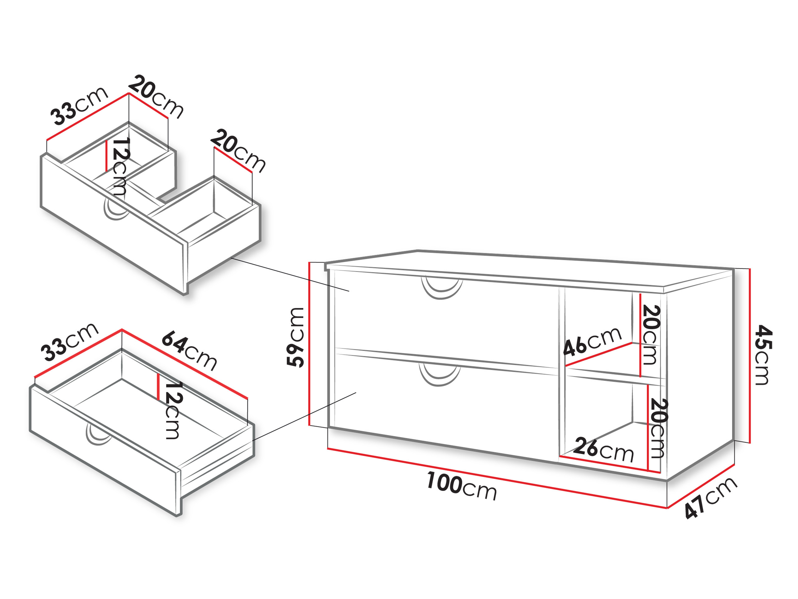 Hangend badkamermeubel voor wastafel Providence 193 (Kasjmier)