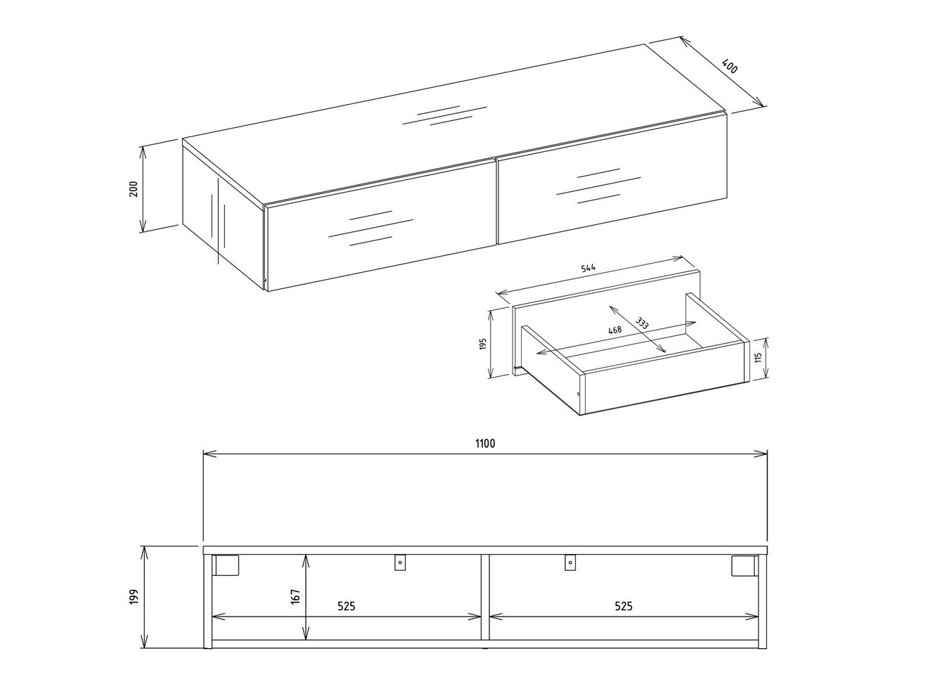 Wandtafel Mandeville 341 (Kasjmier)