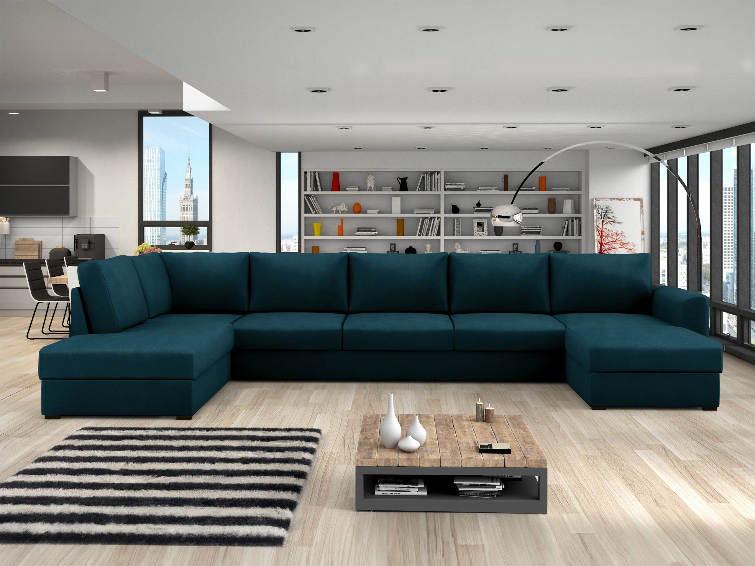 Hoekbank Comfivo Flumen III (Piano 28)