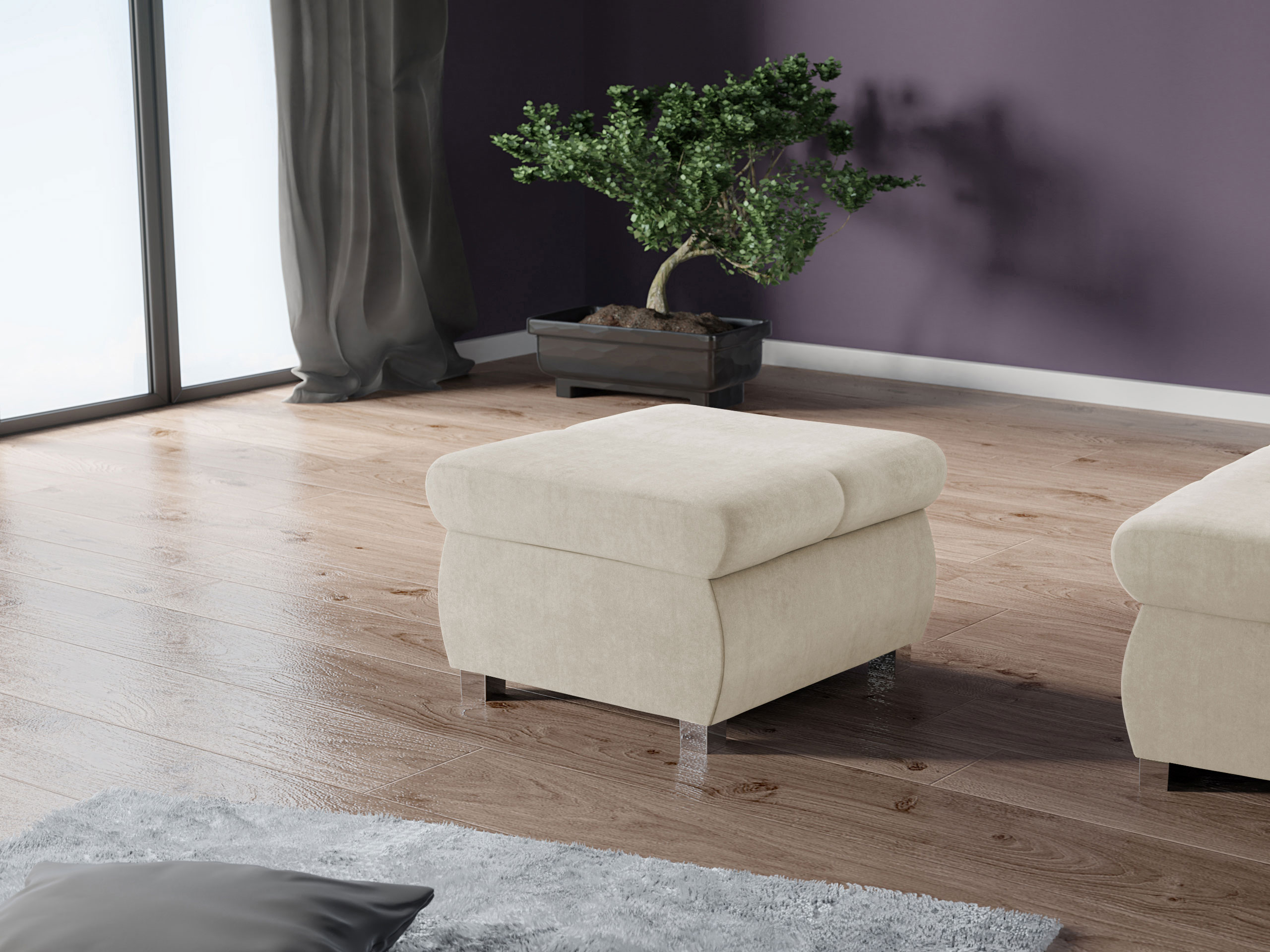 Poef Comfivo Olivetum (Piano 02)