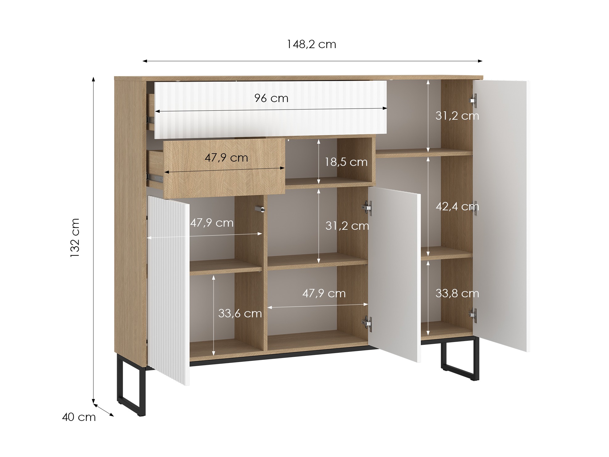 Ladekast Balbenu 100