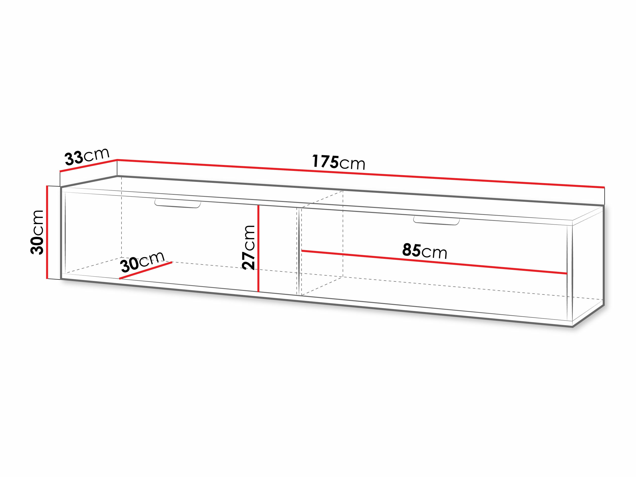 TV-meubel Hamilton 101 (Wit)