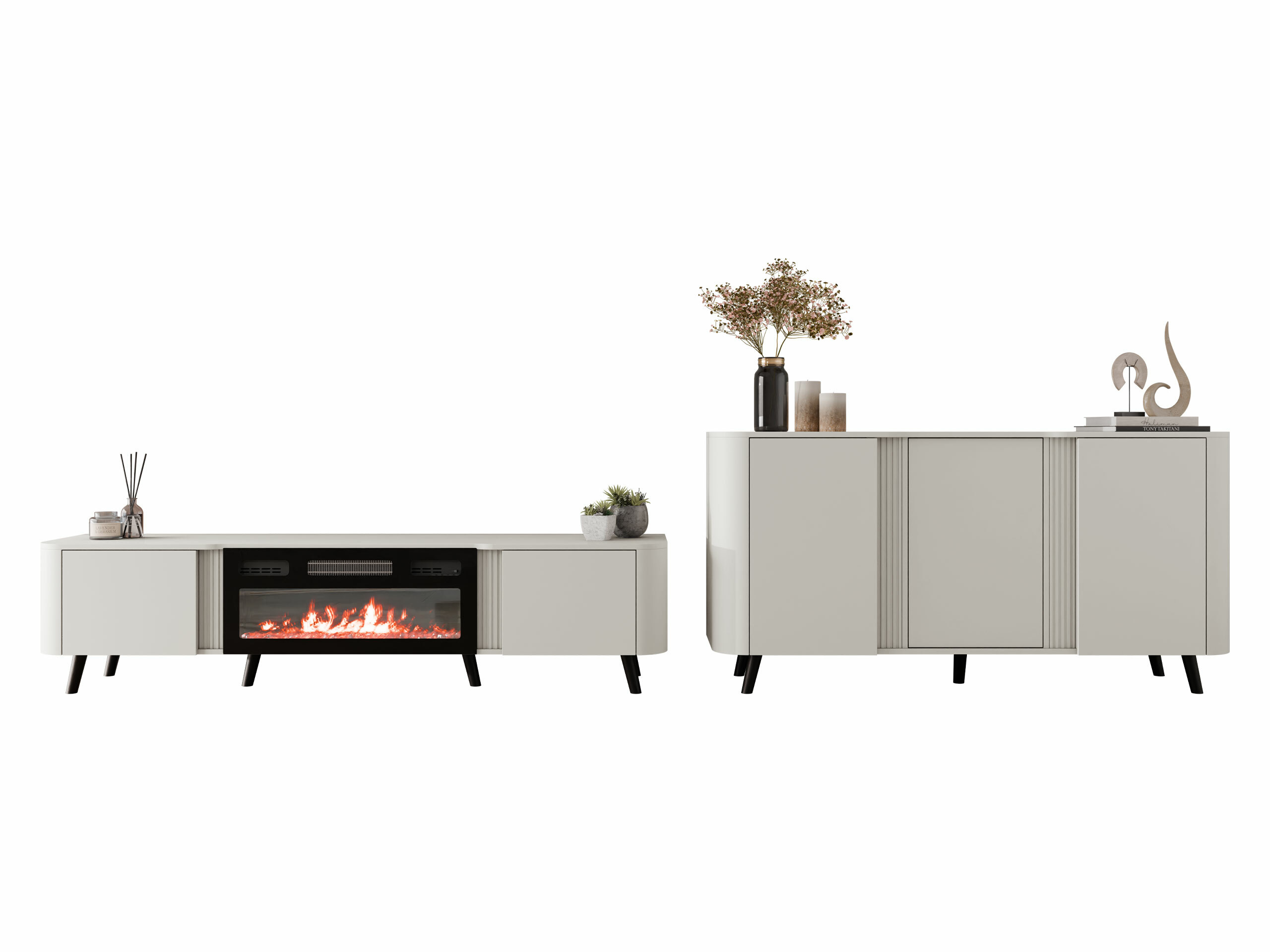 Woonkamerset Modus (Kasjmier + Zwart)