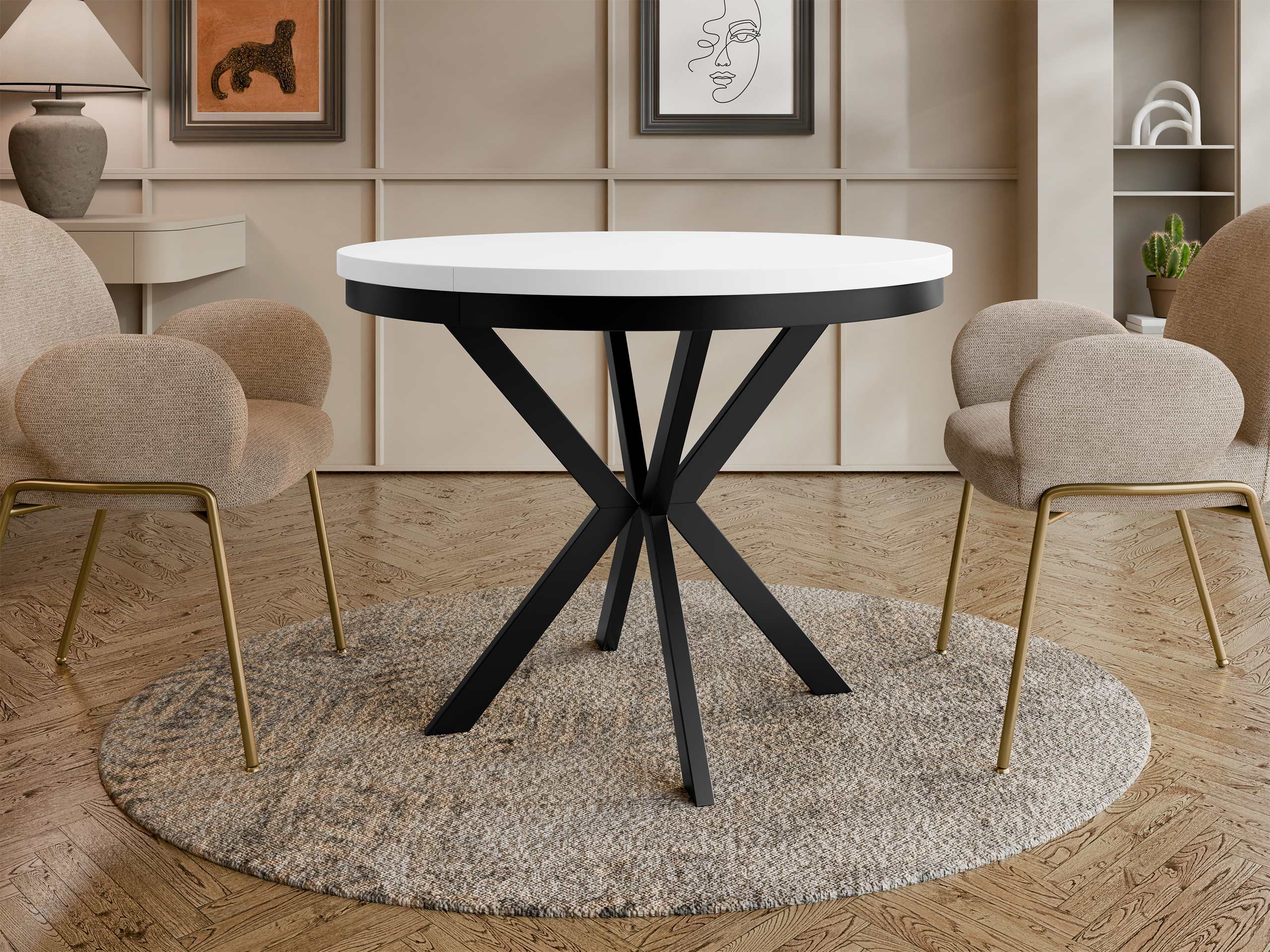 Tafel Oswego 156 (Wit)