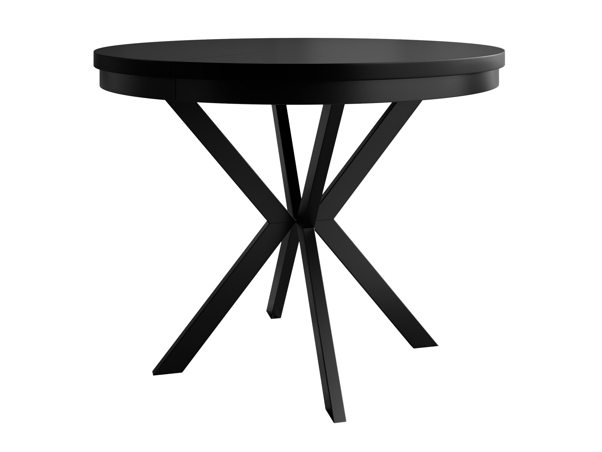 Tafel Oswego 156 (Zwart)