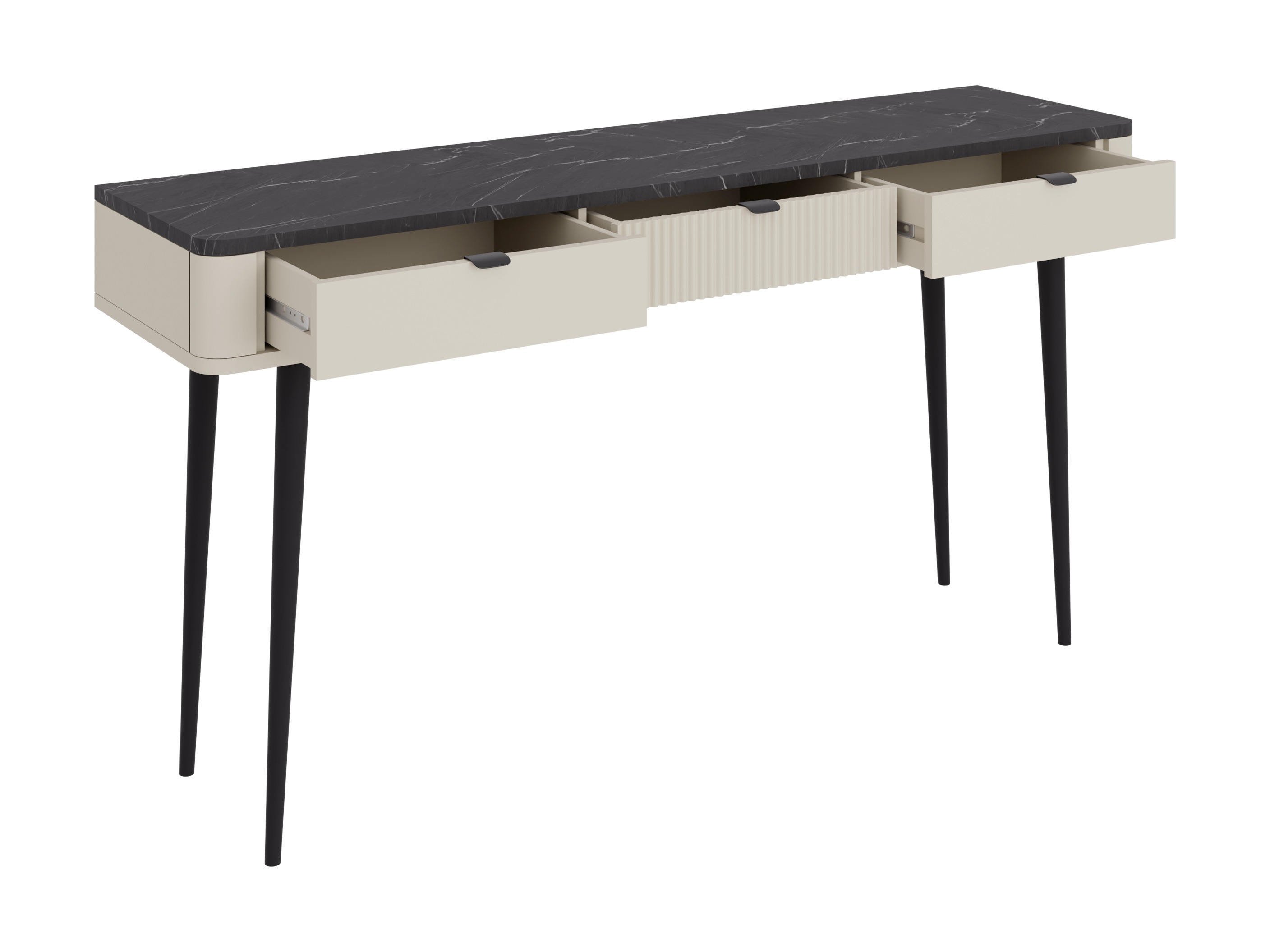 Thuiskantoorset Lufela 123 (Kasjmier + Notenhout)