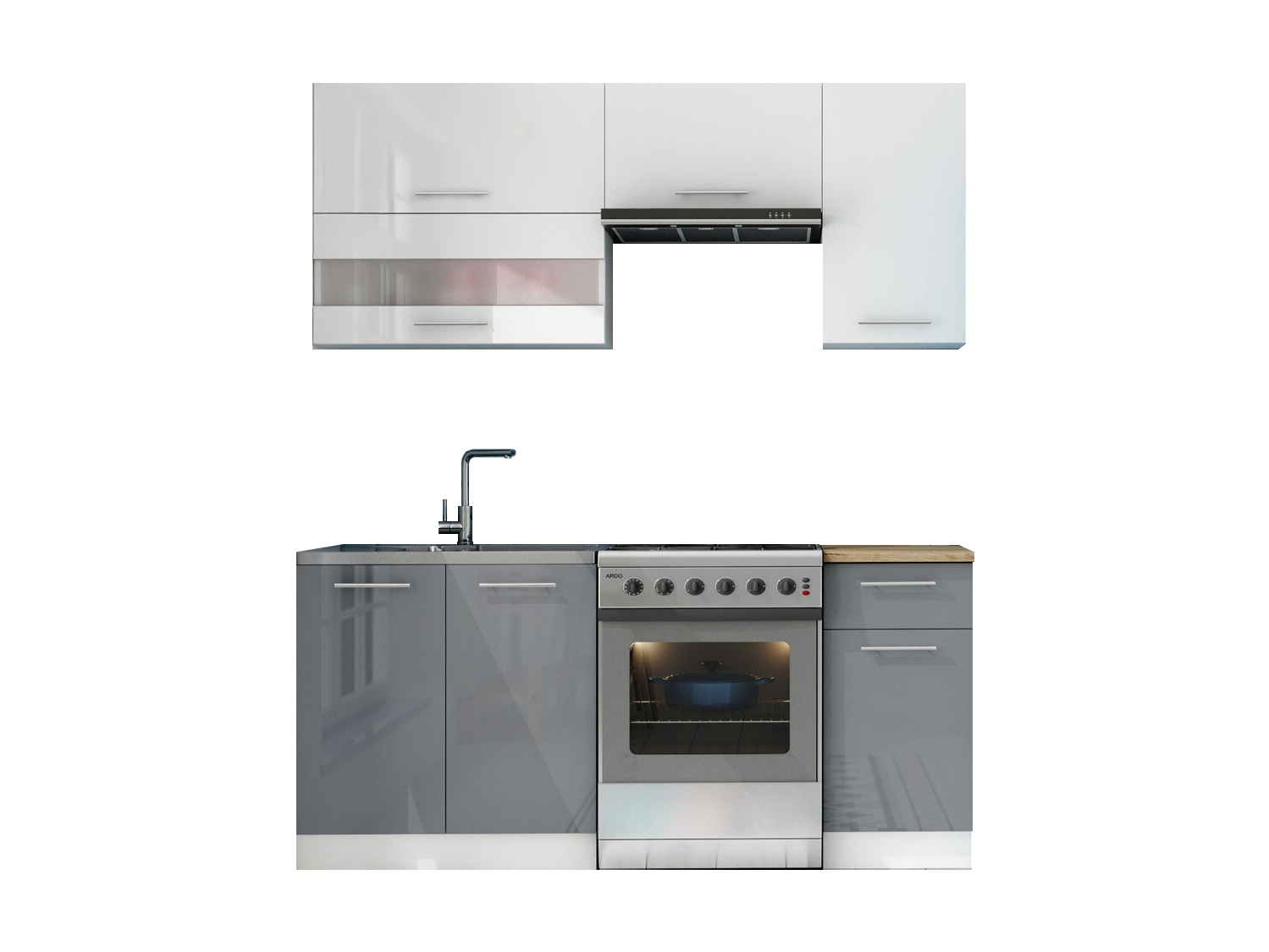 Modulaire keukenset Tiffa Mix 100