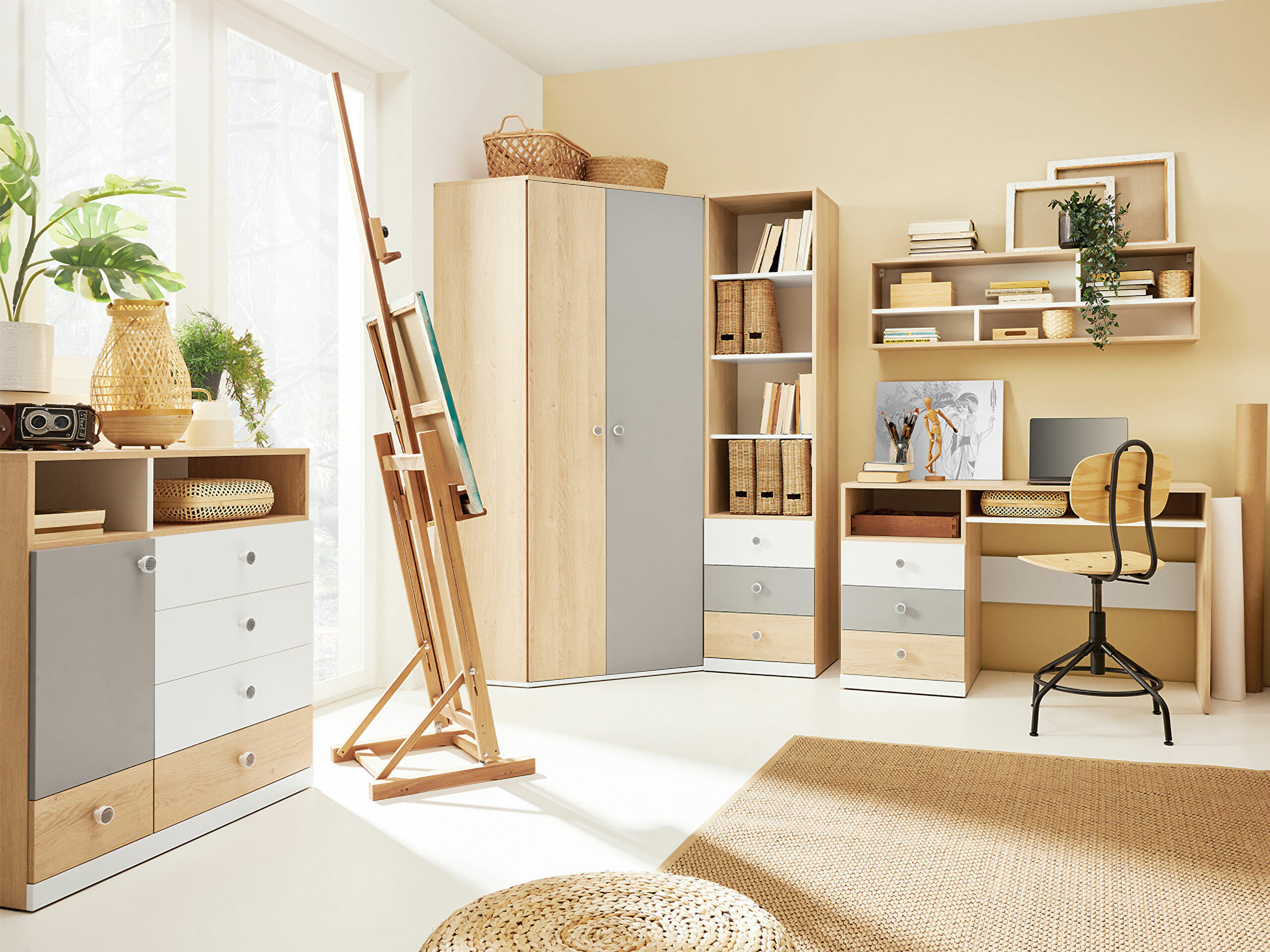 Hoekkledingkast Tesmonu 101