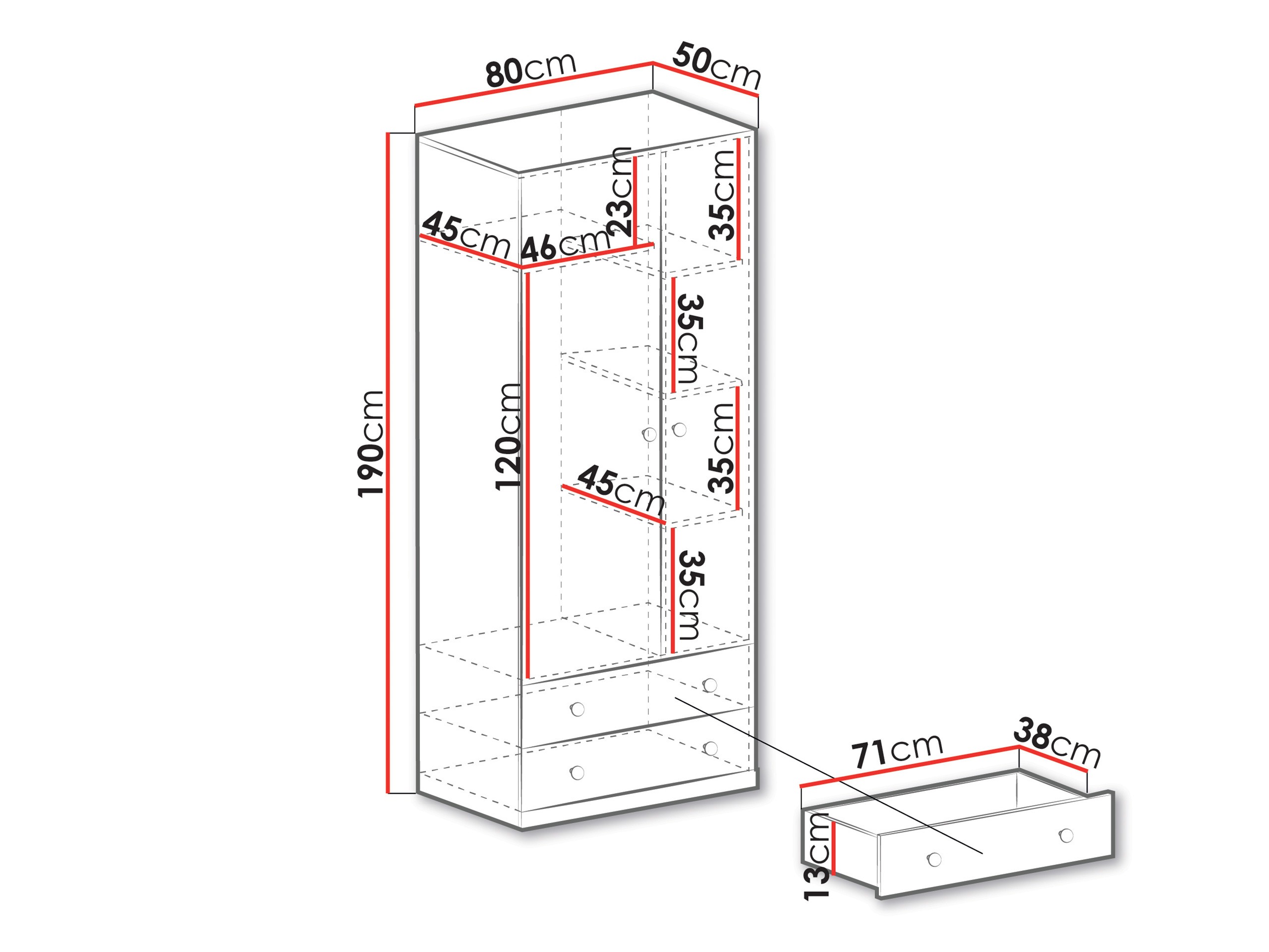 Kledingkast Tesmonu 102
