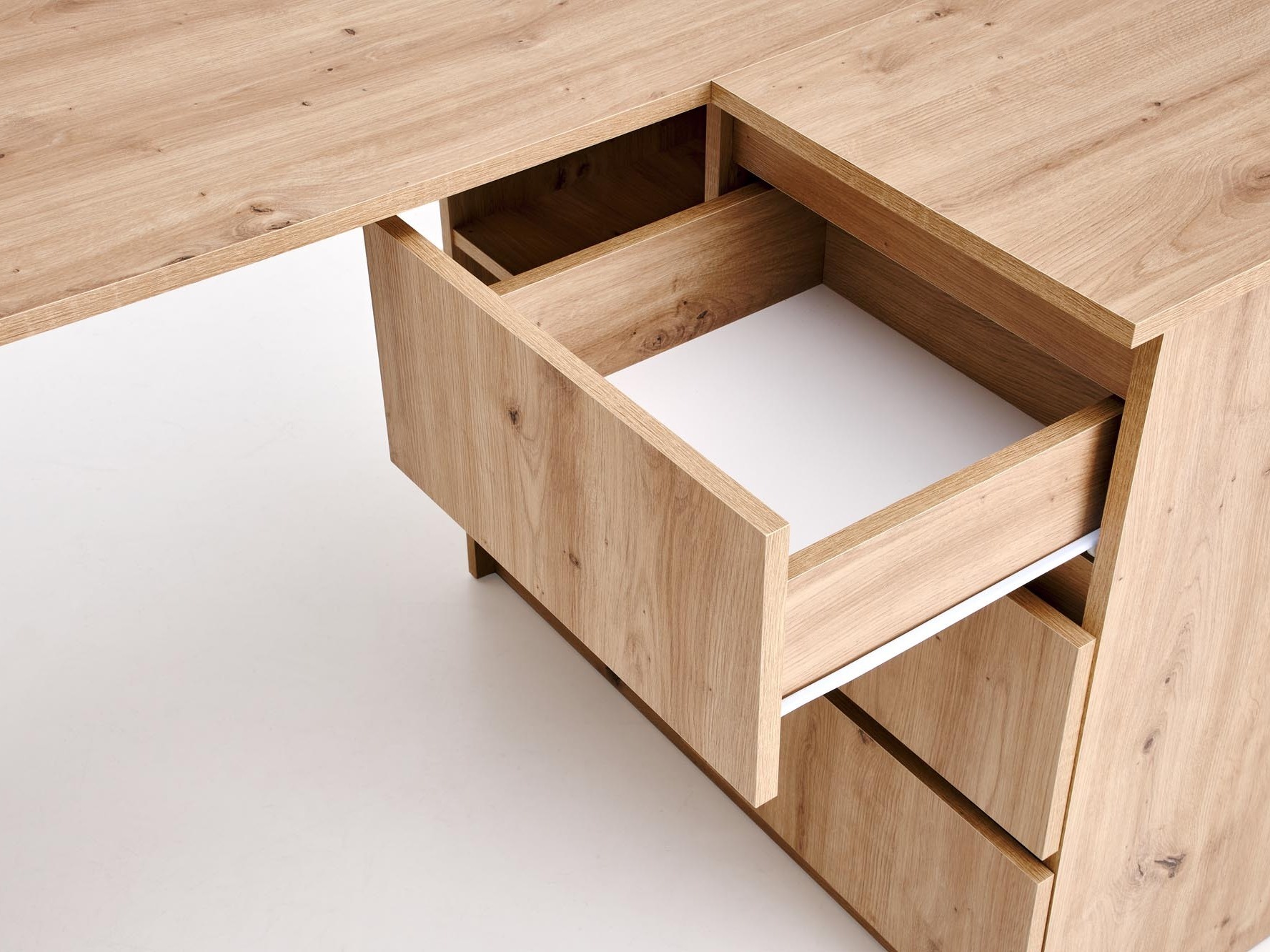 Hoekbureau Houston 1950 (Artisan eiken)