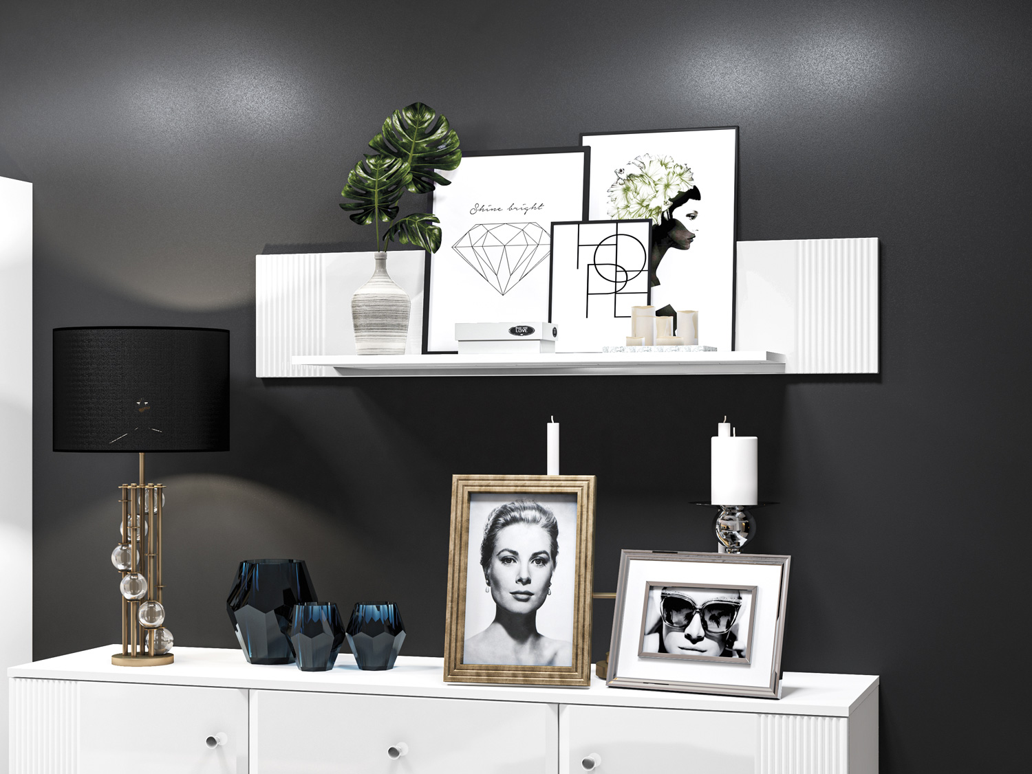 Wandplank Fivfloi 103