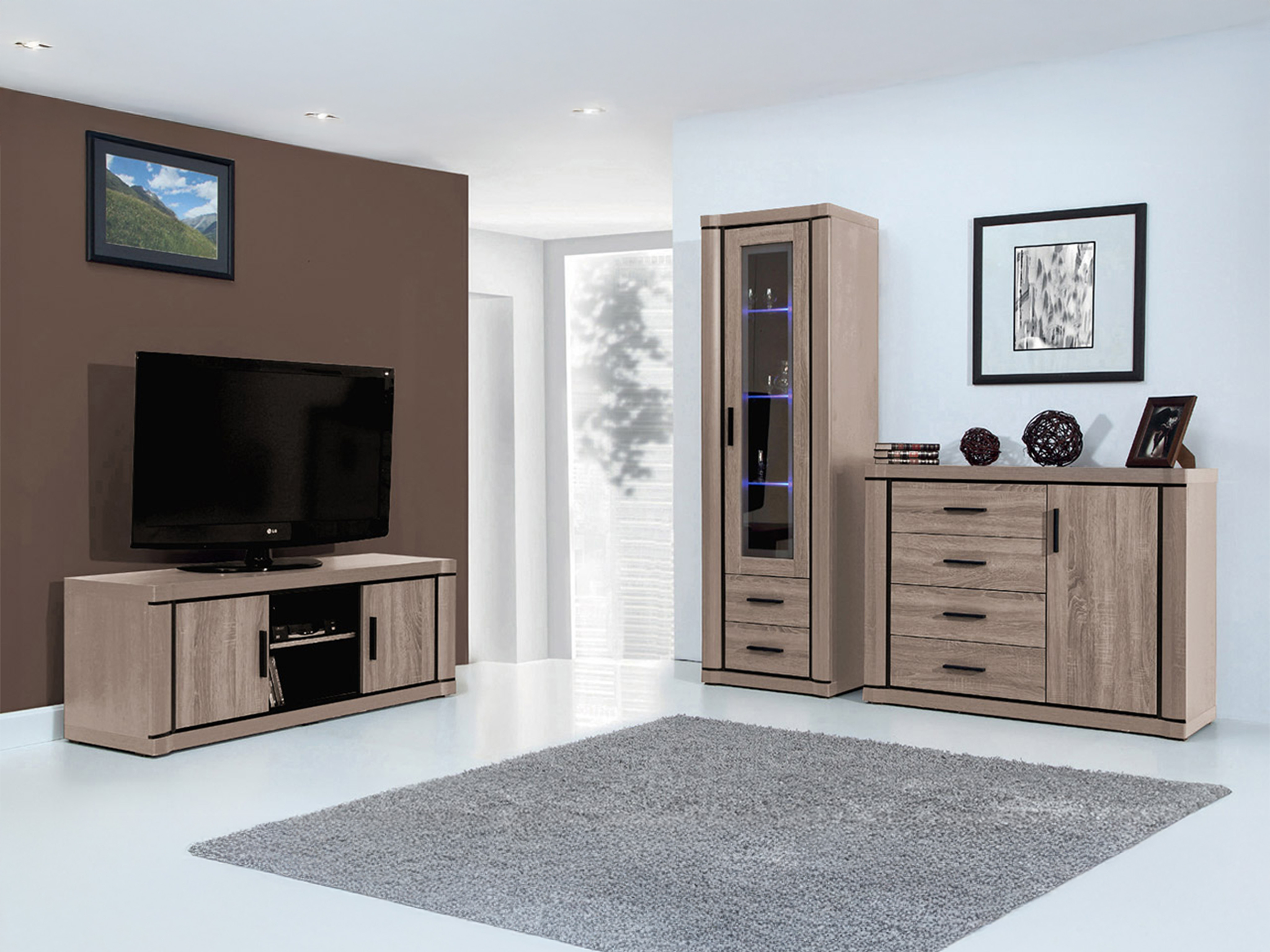 Ladekast Lorelie 102 (Truffel eiken)