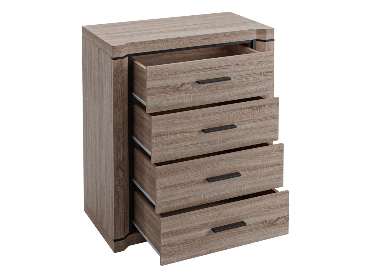 Ladekast Lorelie 103 (Truffel eiken)