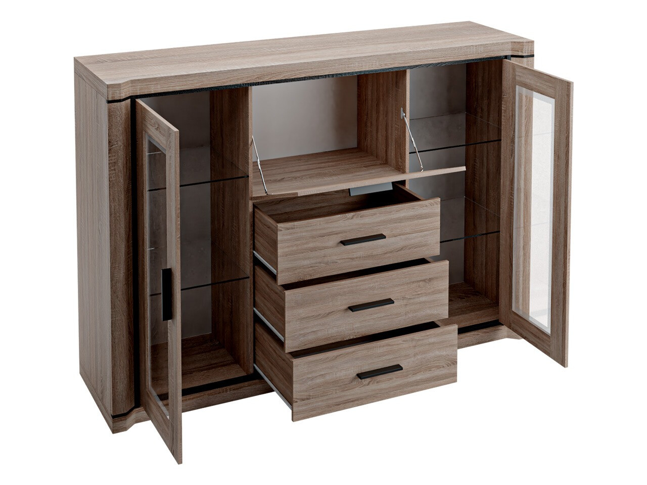 Ladekast Lorelie 106 (Truffel eiken)