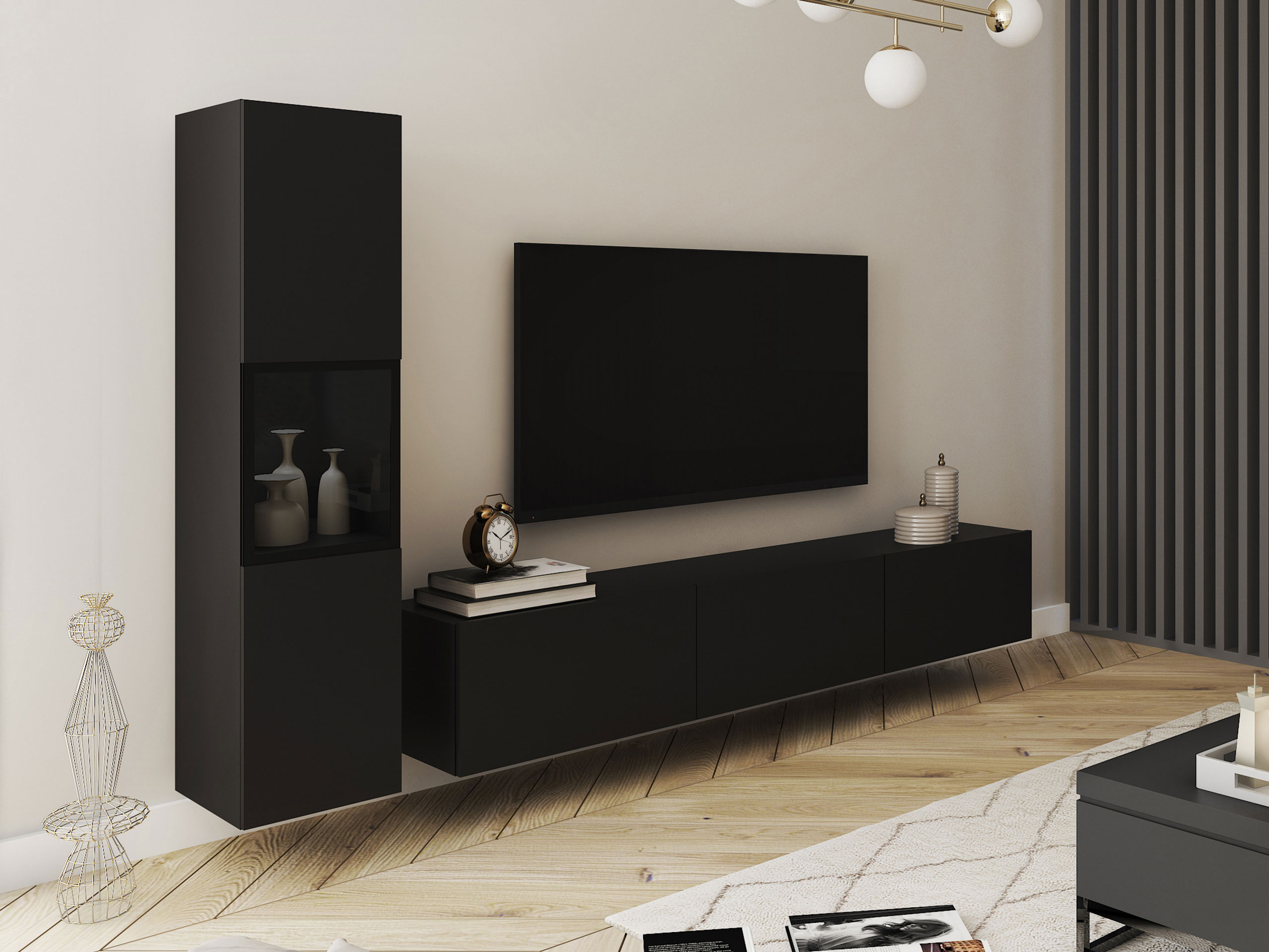 Woonkamerset Sarasota 192 (Grafiet)