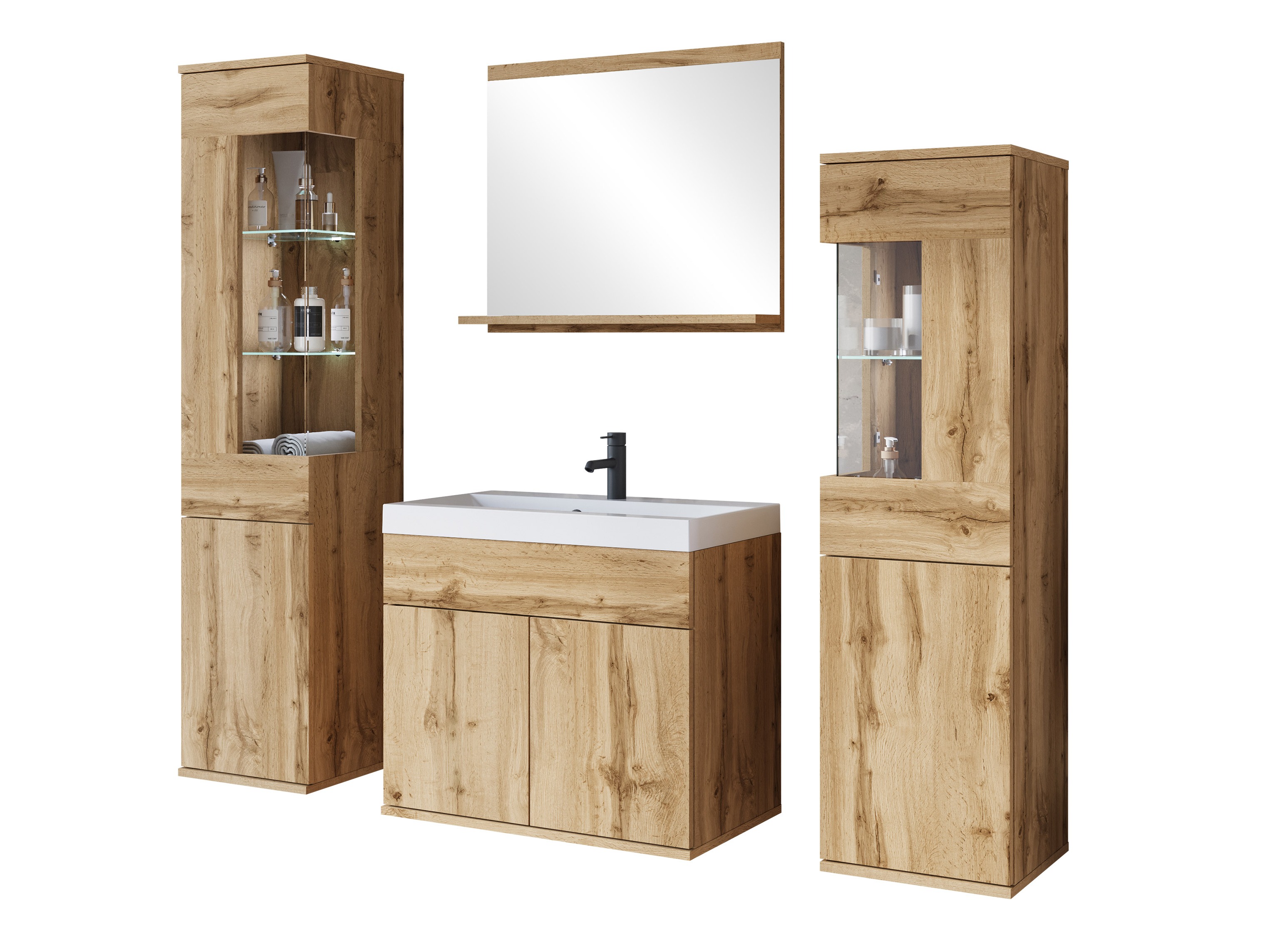 Badkamerset Sarasota 194 (Wotan eik)