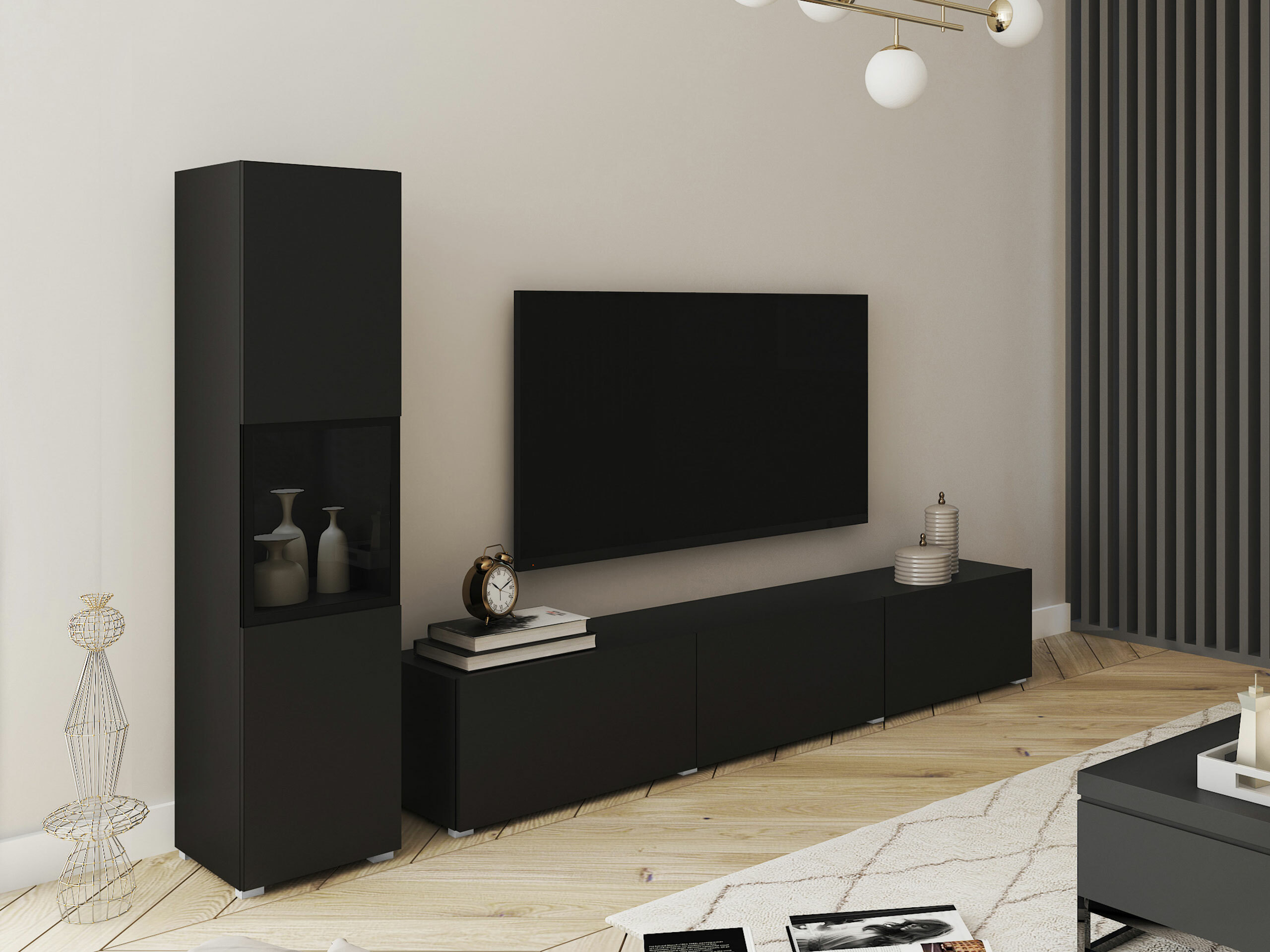 Woonkamerset Sarasota 192 (Grafiet)