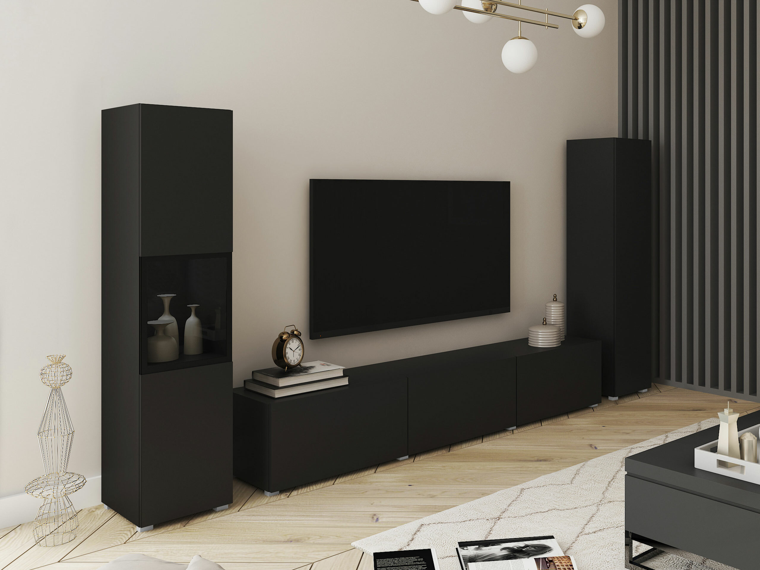 Woonkamerset Sarasota 193 (Grafiet)